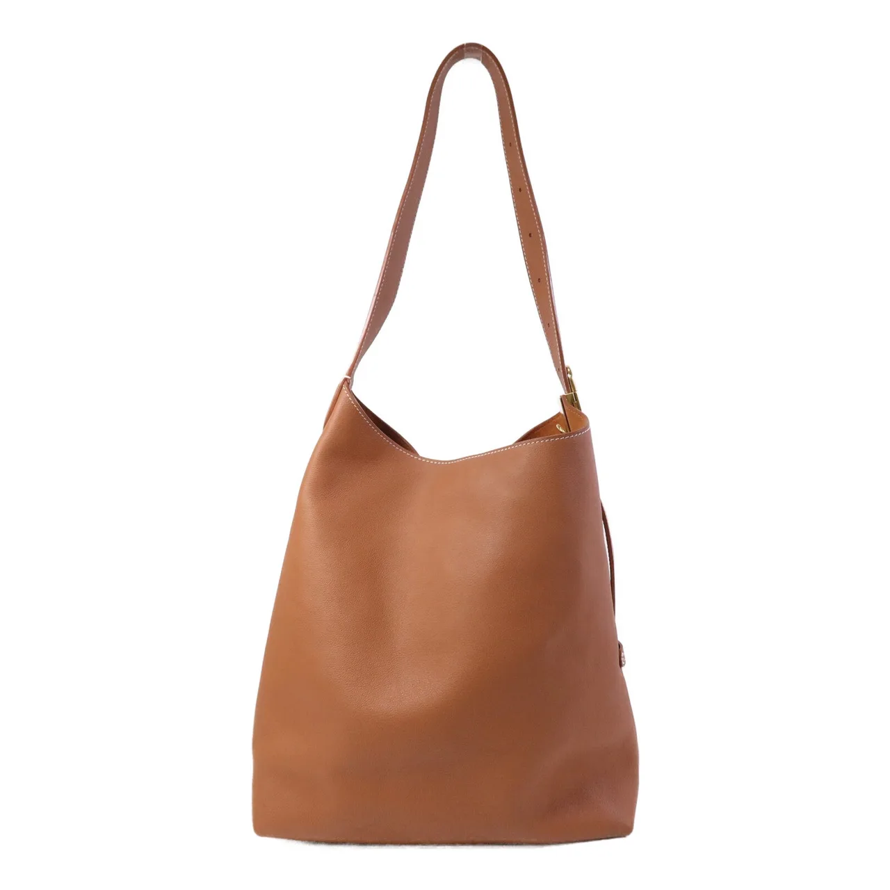 LOUIS VUITTON Low Key Hobo M24974 Shoulder Bag Calfskin 棕色 Calfskin Rank A - Thumbnail 2