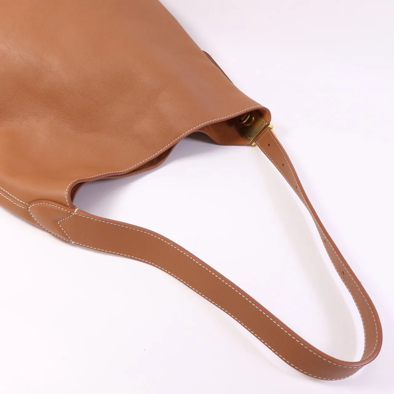 LOUIS VUITTON Low Key Hobo M24974 Shoulder Bag Calfskin 棕色 Calfskin Rank A - Thumbnail 9