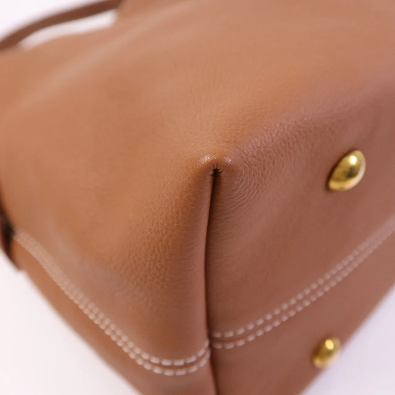 LOUIS VUITTON Low Key Hobo M24974 Shoulder Bag Calfskin 棕色 Calfskin Rank A - Thumbnail 12