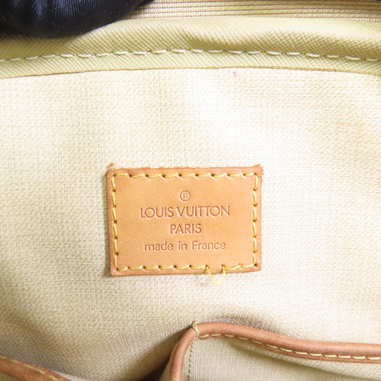 LOUIS VUITTON Deauville M47270 Handbag Coated Canvas 棕色 Coated Canvas Rank B - Thumbnail 9