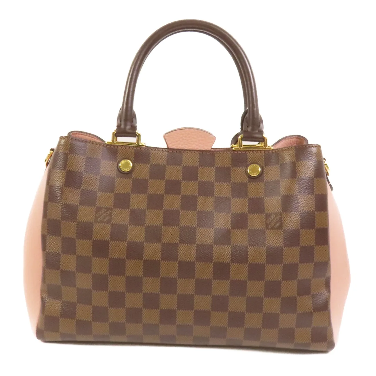 LOUIS VUITTON Brittany N41674 2-Way Bag Coated Canvas 棕色 Coated Canvas Rank A - Thumbnail 2