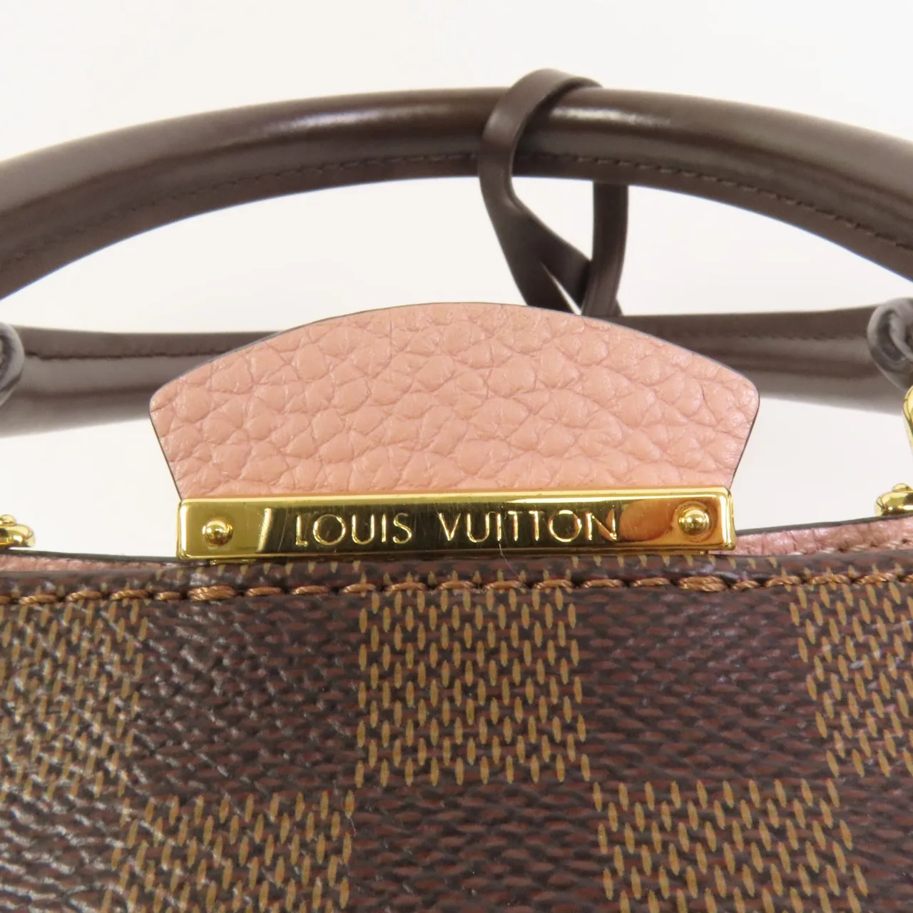 LOUIS VUITTON Brittany N41674 2-Way Bag Coated Canvas 棕色 Coated Canvas Rank A - Thumbnail 9