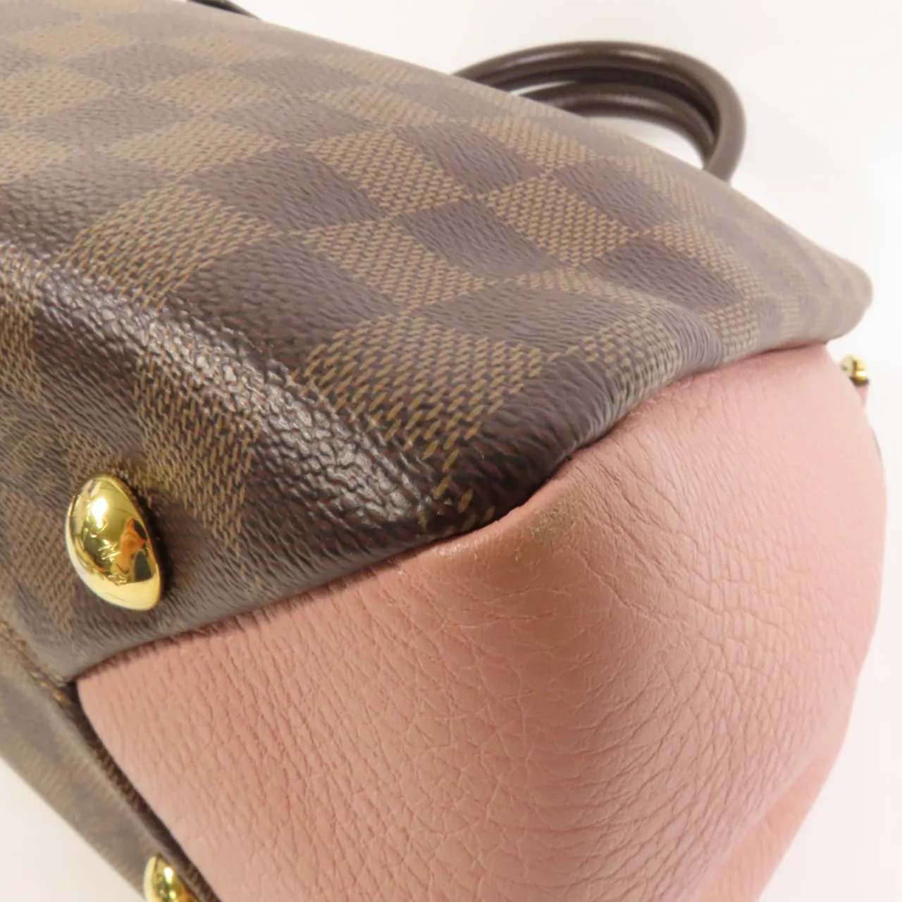 LOUIS VUITTON Brittany N41674 2-Way Bag Coated Canvas 棕色 Coated Canvas Rank A - Thumbnail 12
