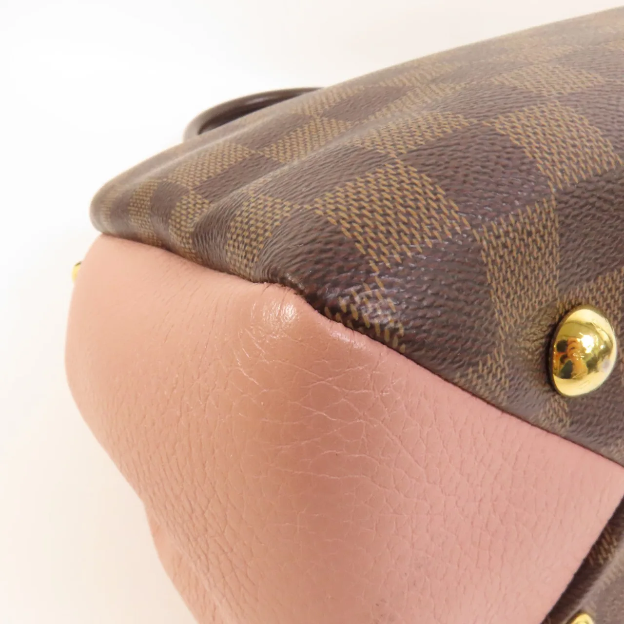 LOUIS VUITTON Brittany N41674 2-Way Bag Coated Canvas 棕色 Coated Canvas Rank A - Thumbnail 14