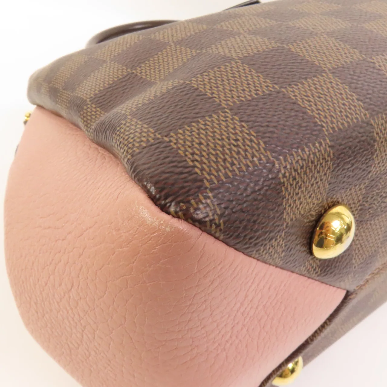 LOUIS VUITTON Brittany N41674 2-Way Bag Coated Canvas 棕色 Coated Canvas Rank A - Thumbnail 15