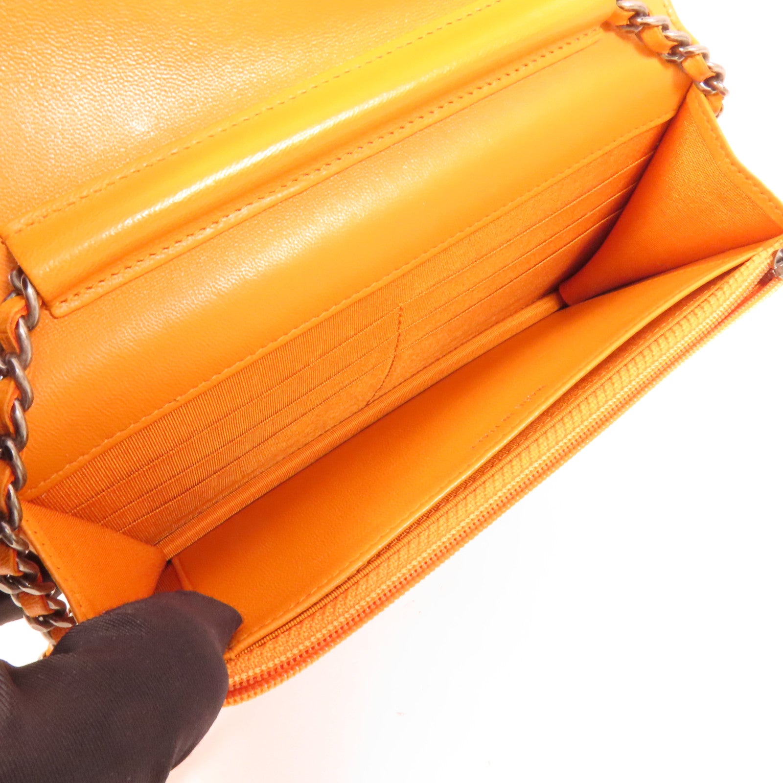 LOUIS VUITTON Shoulder Bag Lambskin 5