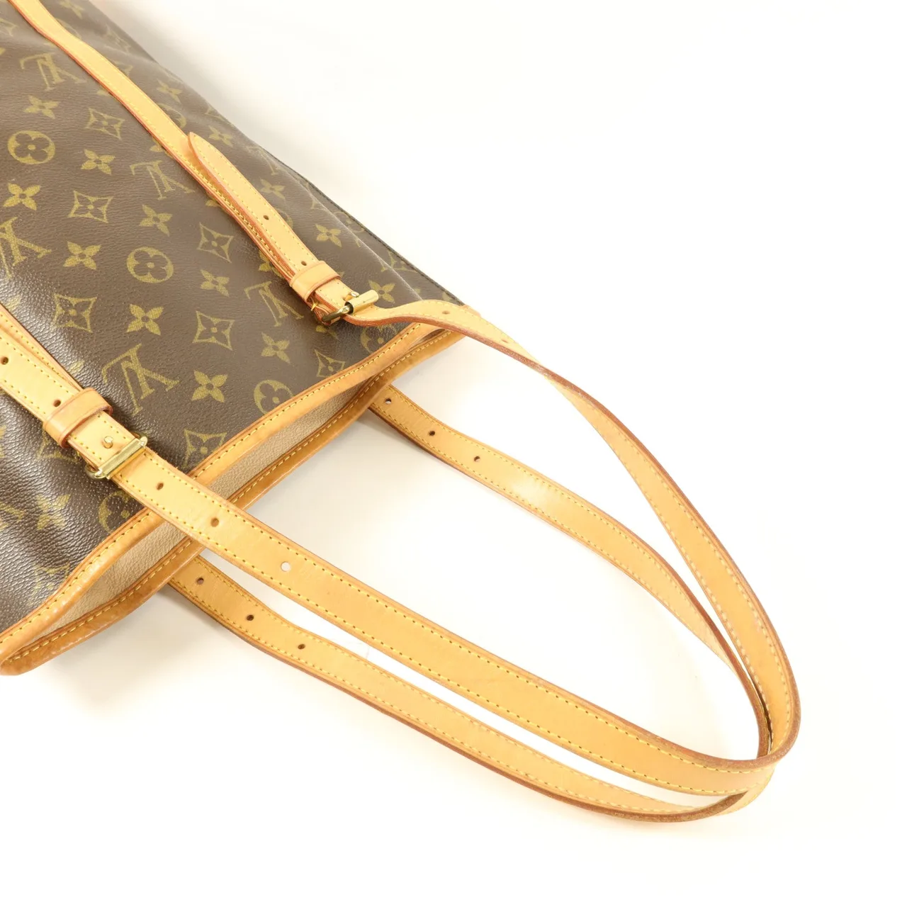 LOUIS VUITTON Bucket M42236 Tote Bag Coated Canvas 棕色 / Brown Coated Canvas Rank B - Thumbnail 8