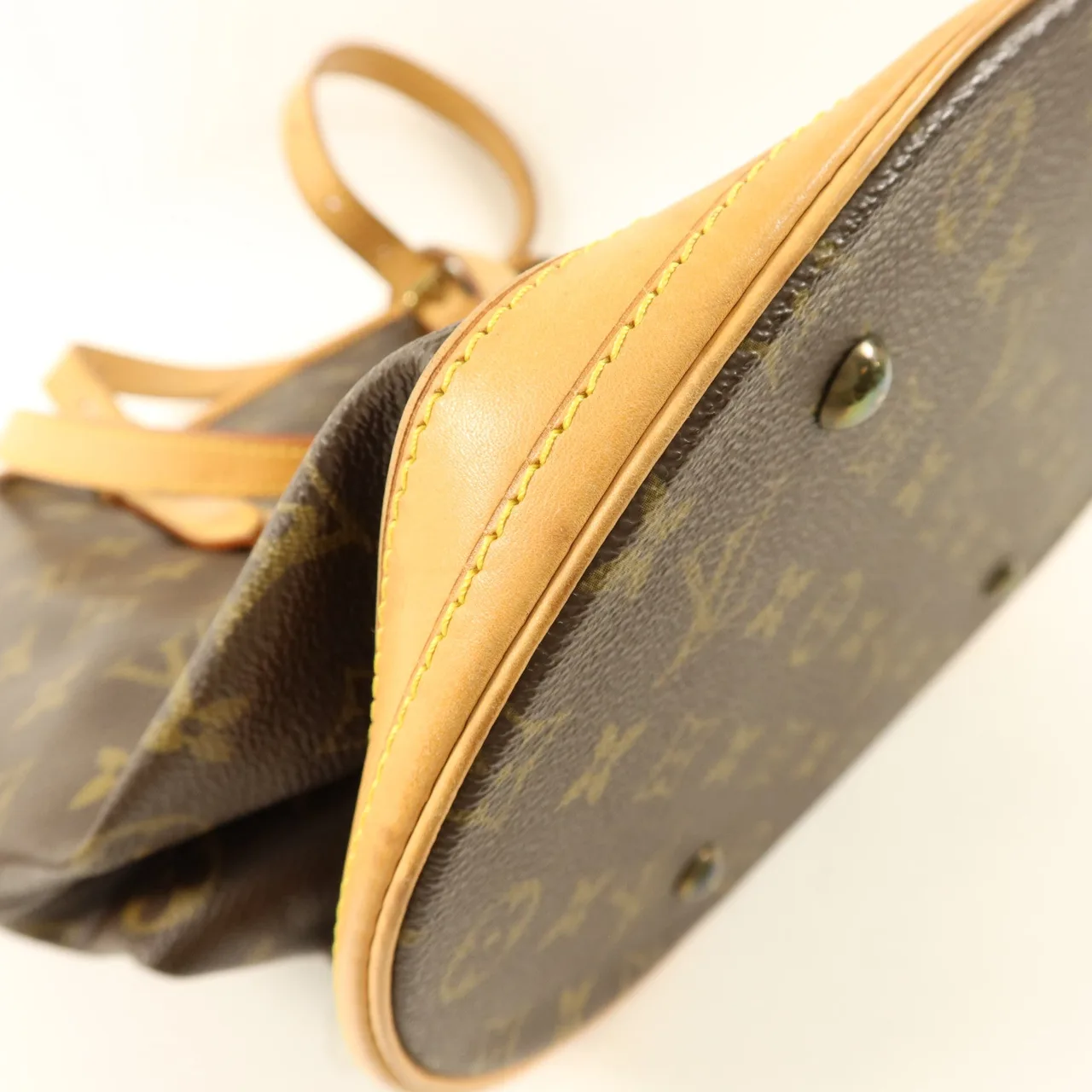 LOUIS VUITTON Bucket M42236 Tote Bag Coated Canvas 棕色 / Brown Coated Canvas Rank B - Thumbnail 14