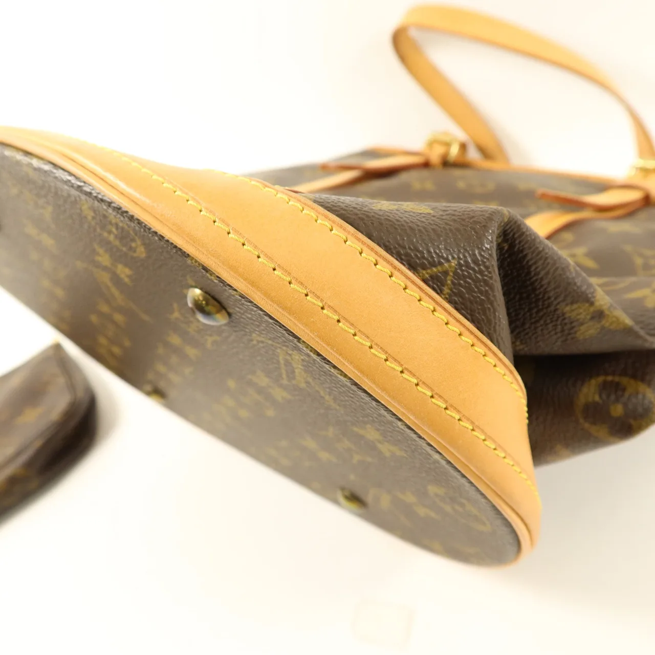 LOUIS VUITTON Bucket M42236 Tote Bag Coated Canvas 棕色 / Brown Coated Canvas Rank B - Thumbnail 15