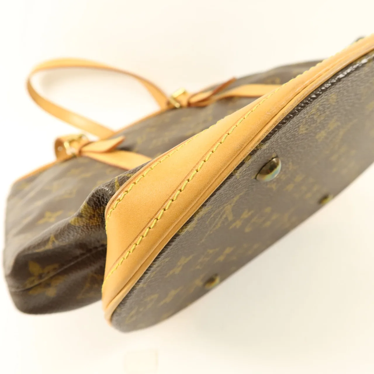 LOUIS VUITTON Bucket M42236 Tote Bag Coated Canvas 棕色 / Brown Coated Canvas Rank B - Thumbnail 16