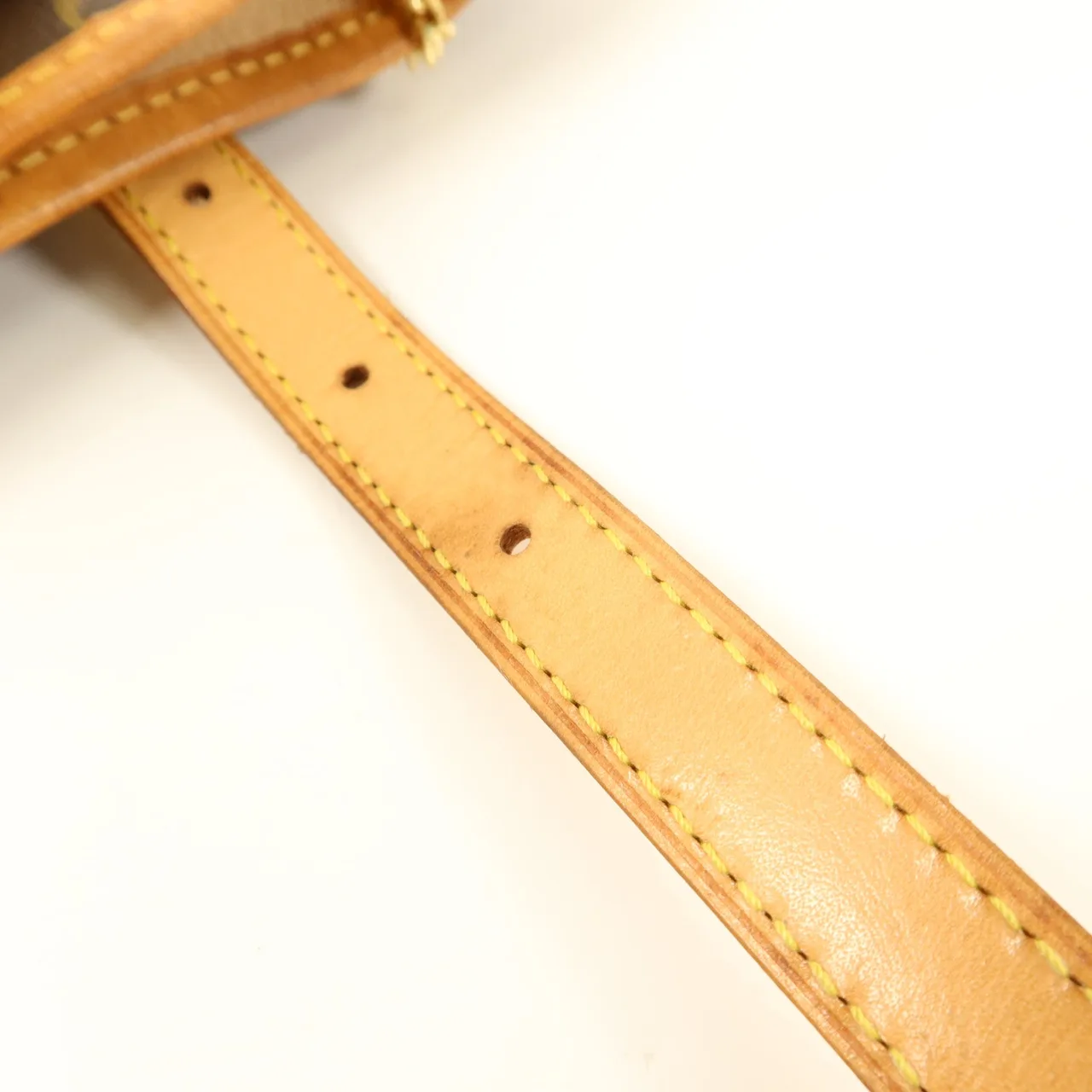 LOUIS VUITTON Bucket M42236 Tote Bag Coated Canvas 棕色 / Brown Coated Canvas Rank B - Thumbnail 18