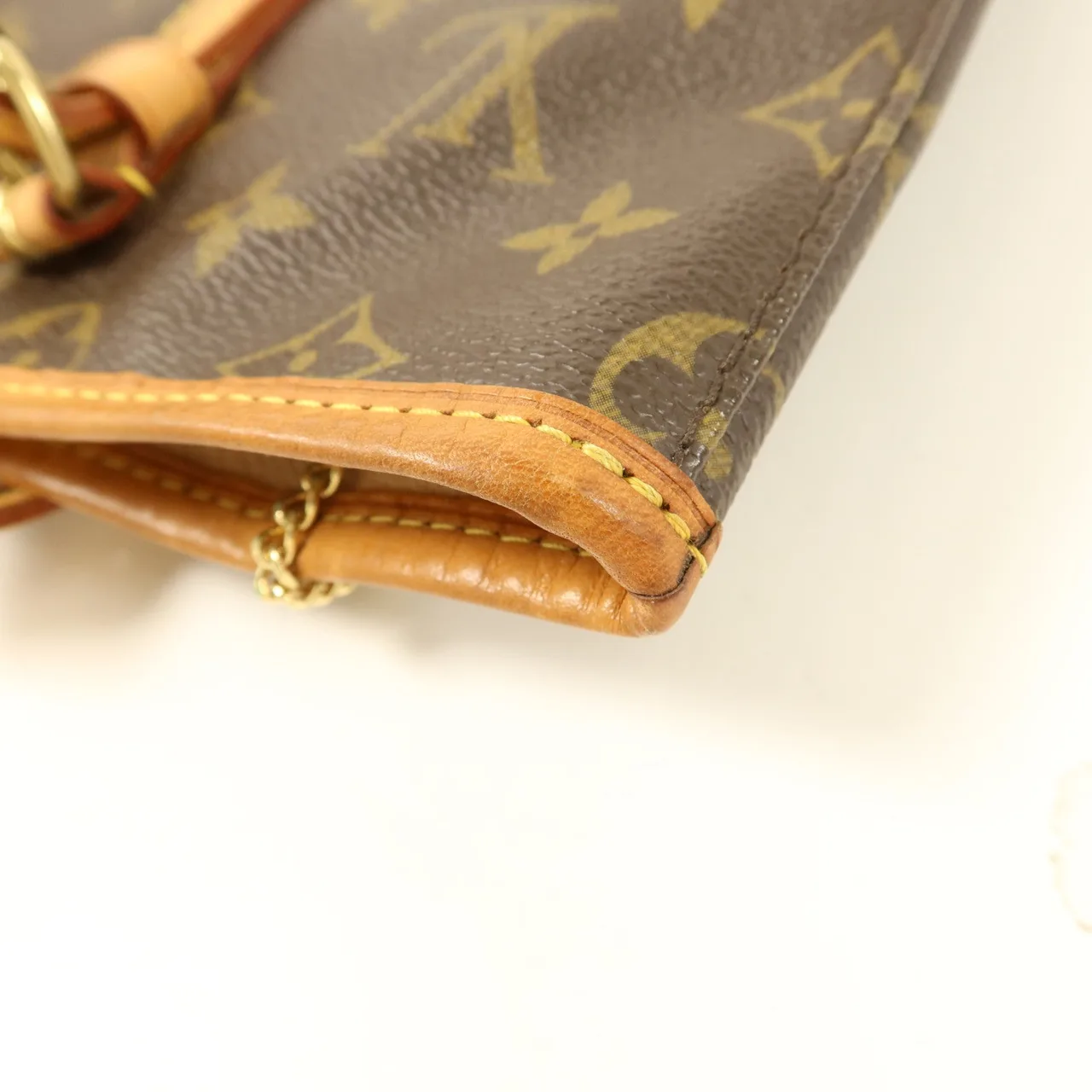 LOUIS VUITTON Bucket M42236 Tote Bag Coated Canvas 棕色 / Brown Coated Canvas Rank B - Thumbnail 19