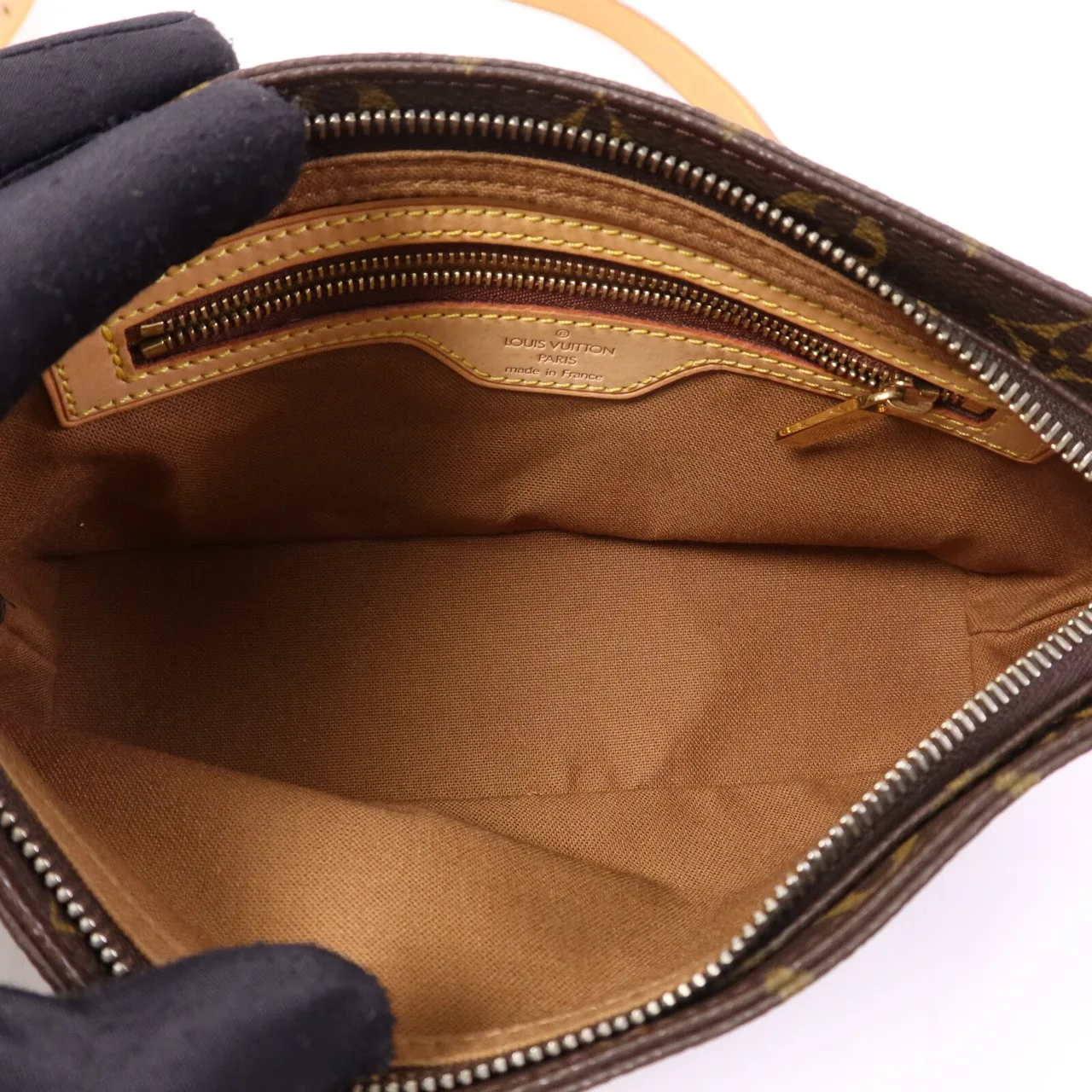 LOUIS VUITTON Trotteur M51240 Shoulder Bag Coated Canvas 棕色 / Brown Coated Canvas Rank B - Thumbnail 5