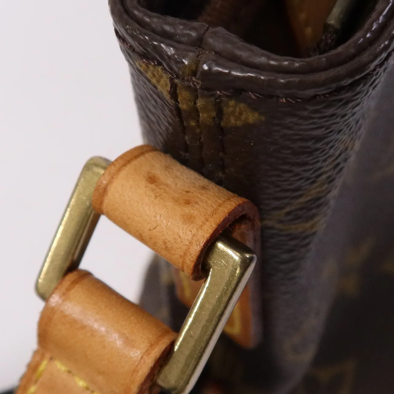 LOUIS VUITTON Trotteur M51240 Shoulder Bag Coated Canvas 棕色 / Brown Coated Canvas Rank B - Thumbnail 7