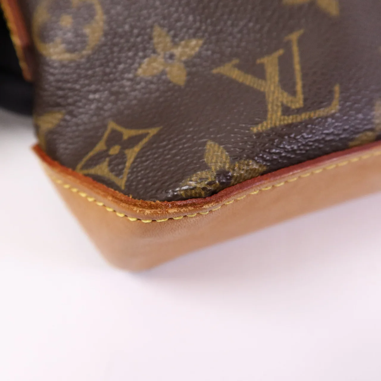 LOUIS VUITTON Trotteur M51240 Shoulder Bag Coated Canvas 棕色 / Brown Coated Canvas Rank B - Thumbnail 15
