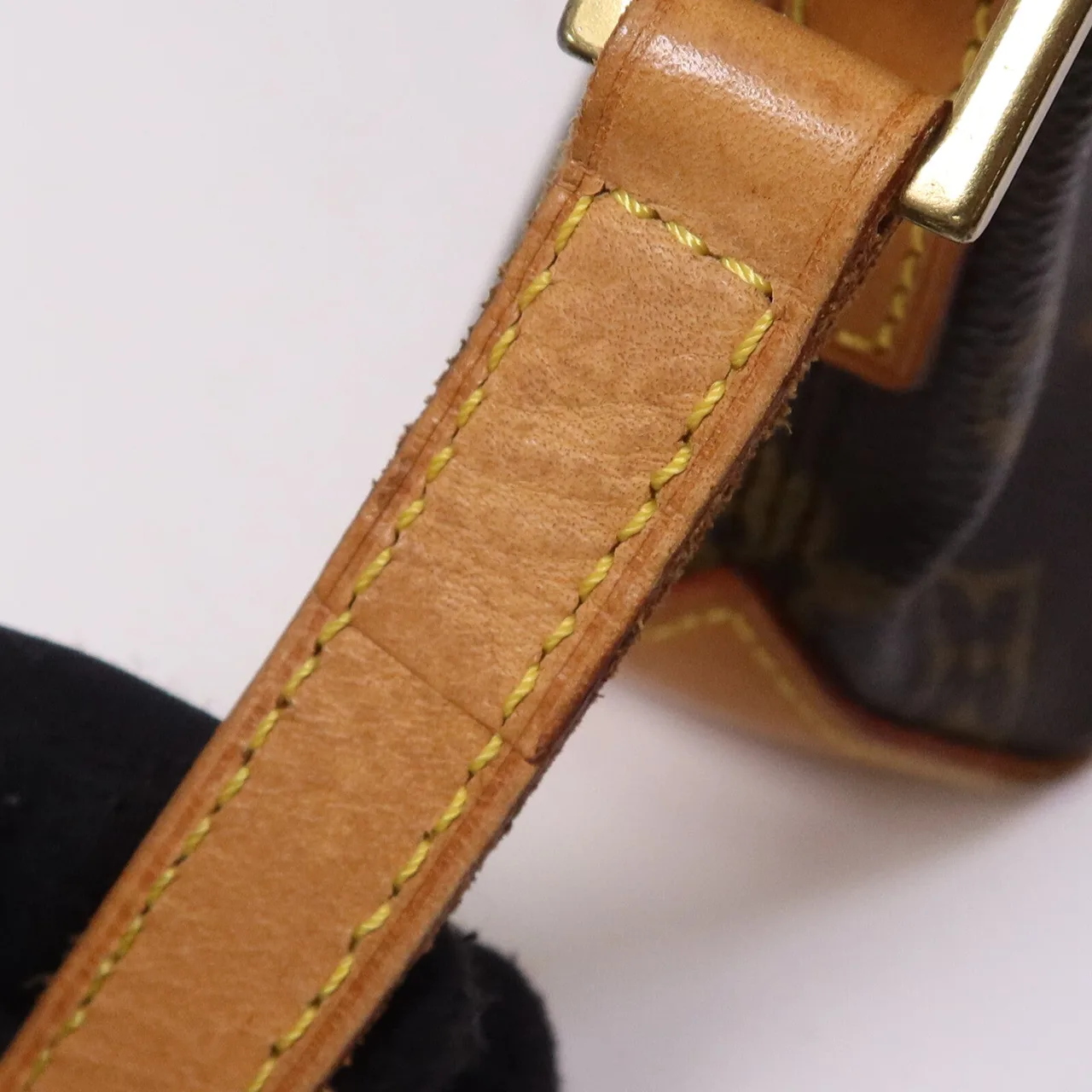 LOUIS VUITTON Trotteur M51240 Shoulder Bag Coated Canvas 棕色 / Brown Coated Canvas Rank B - Thumbnail 16