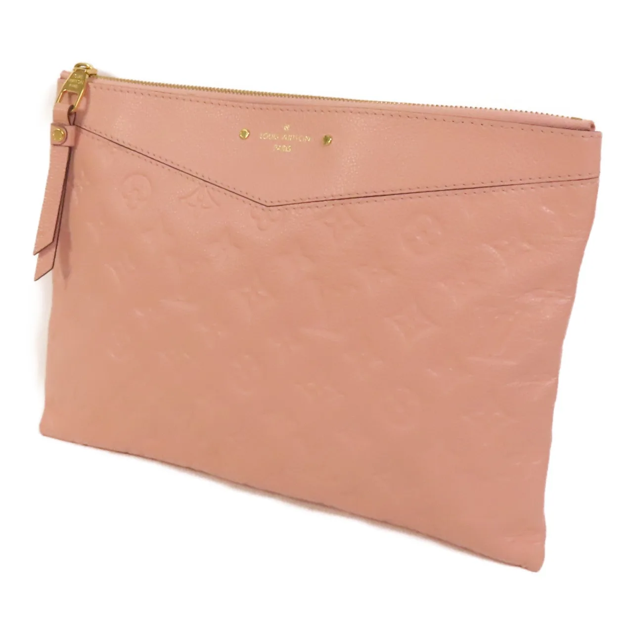 LOUIS VUITTON Daily Pouch M62938 手拿包 牛皮 粉色 / Pink 牛皮 中古品B - 縮圖 3