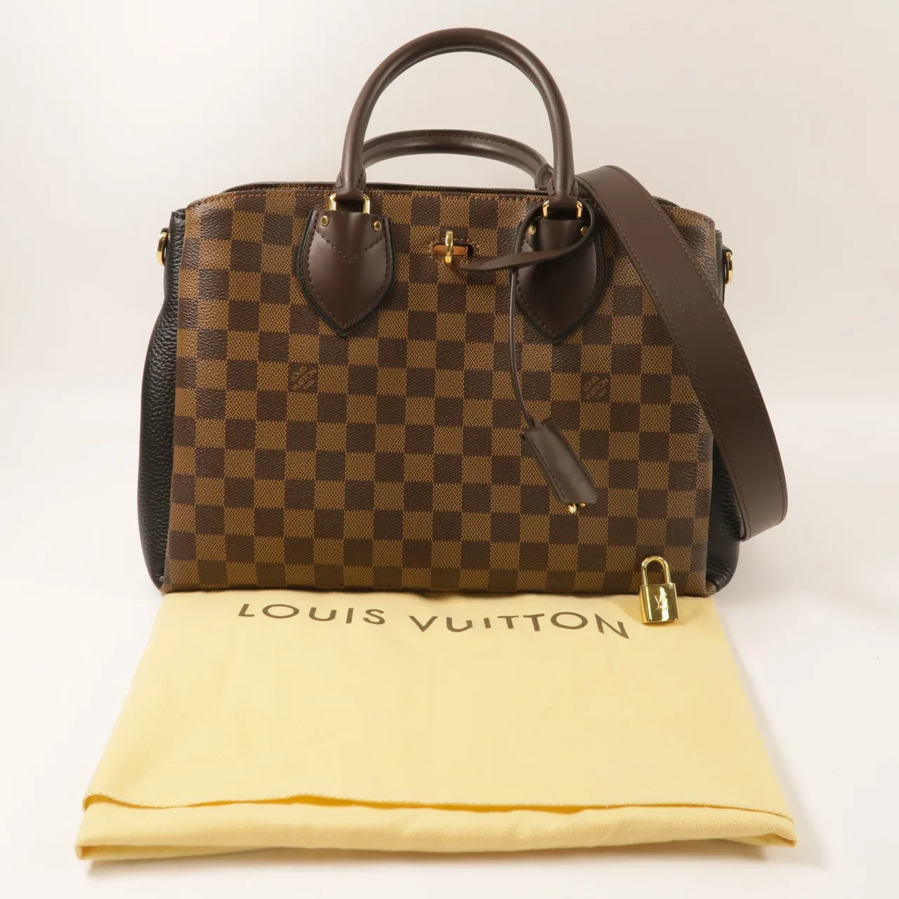 LOUIS VUITTON Normandy N41487 2-Way Bag Coated Canvas 棕色 Coated Canvas Rank A - Thumbnail 10
