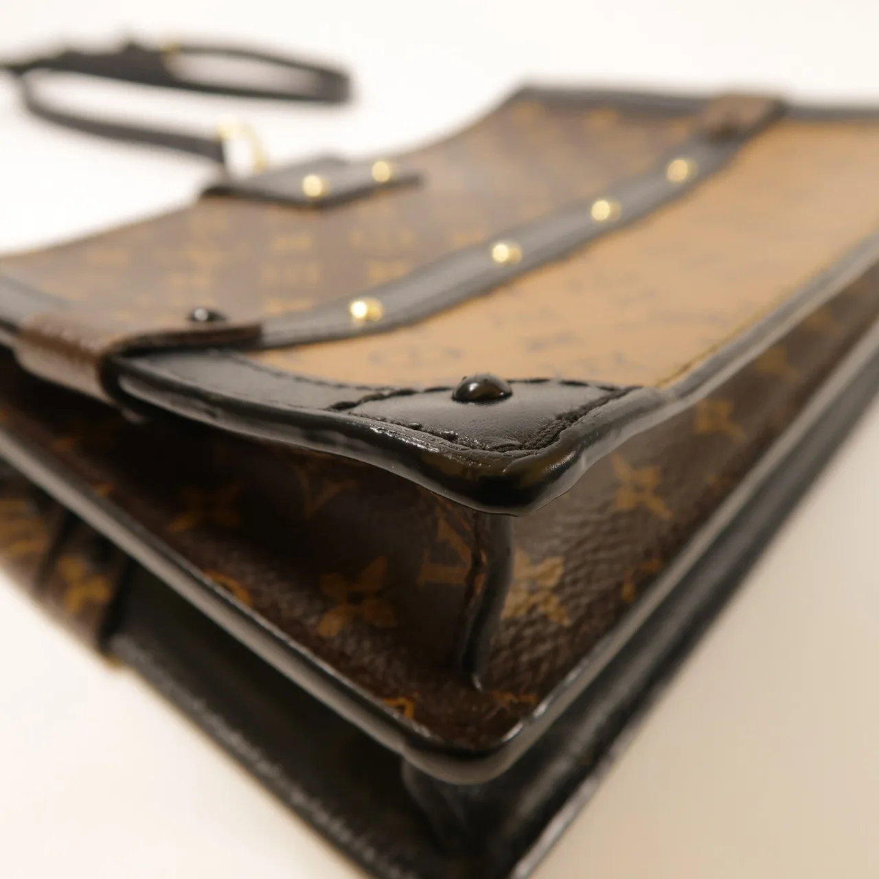 LOUIS VUITTON Trunk M43596 肩背包 塗層帆布 棕色 / Brown 塗層帆布 中古品B - 縮圖 13