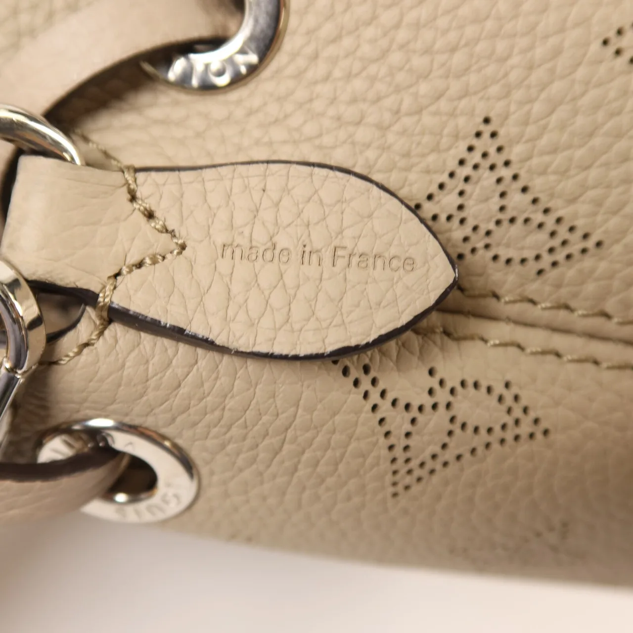 LOUIS VUITTON Bella M57201 肩背包 牛皮 灰色 / Grey 牛皮 中古品B - 縮圖 7