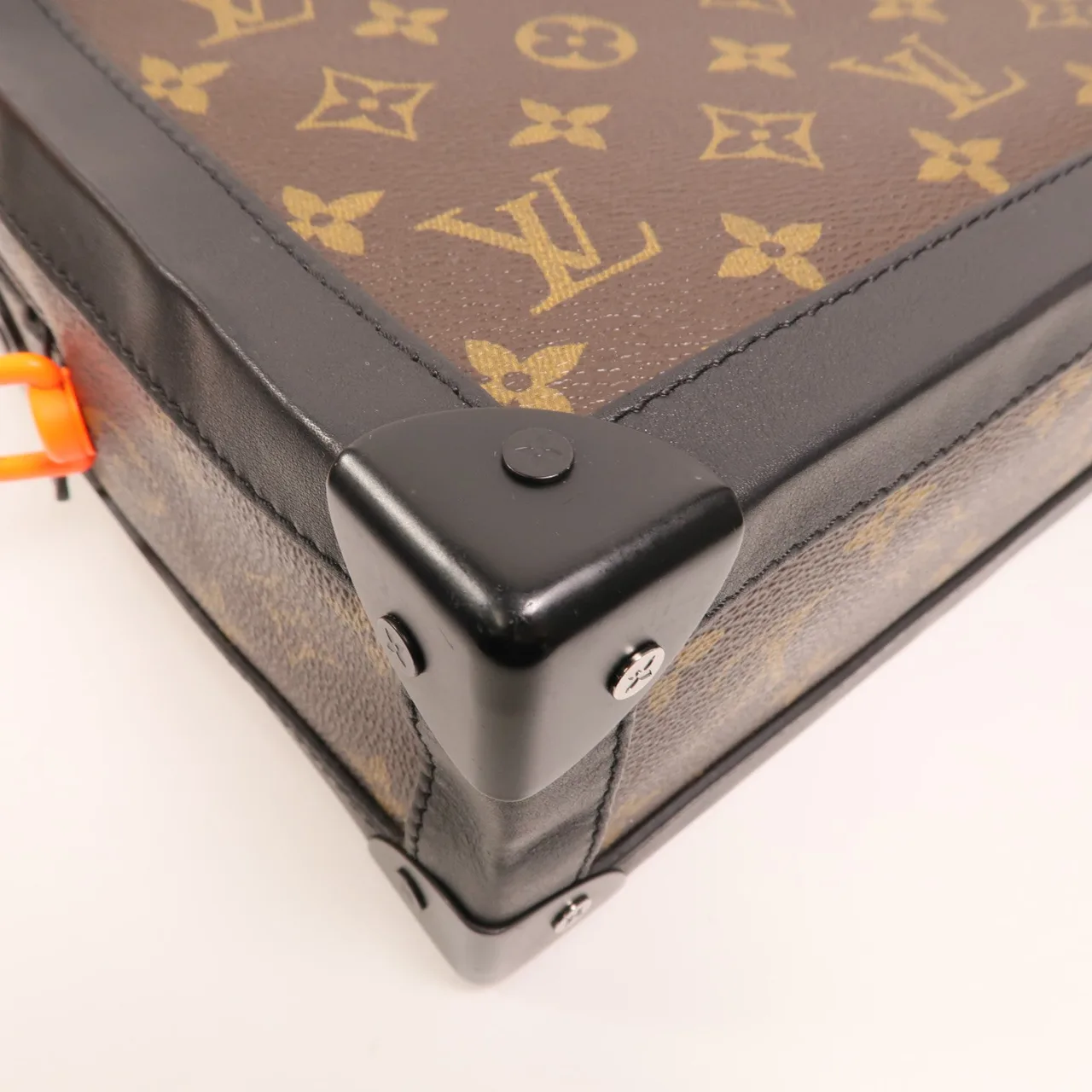 LOUIS VUITTON Soft Trunk M44427 肩背包 塗層帆布 棕色 塗層帆布 中古品B - 縮圖 10