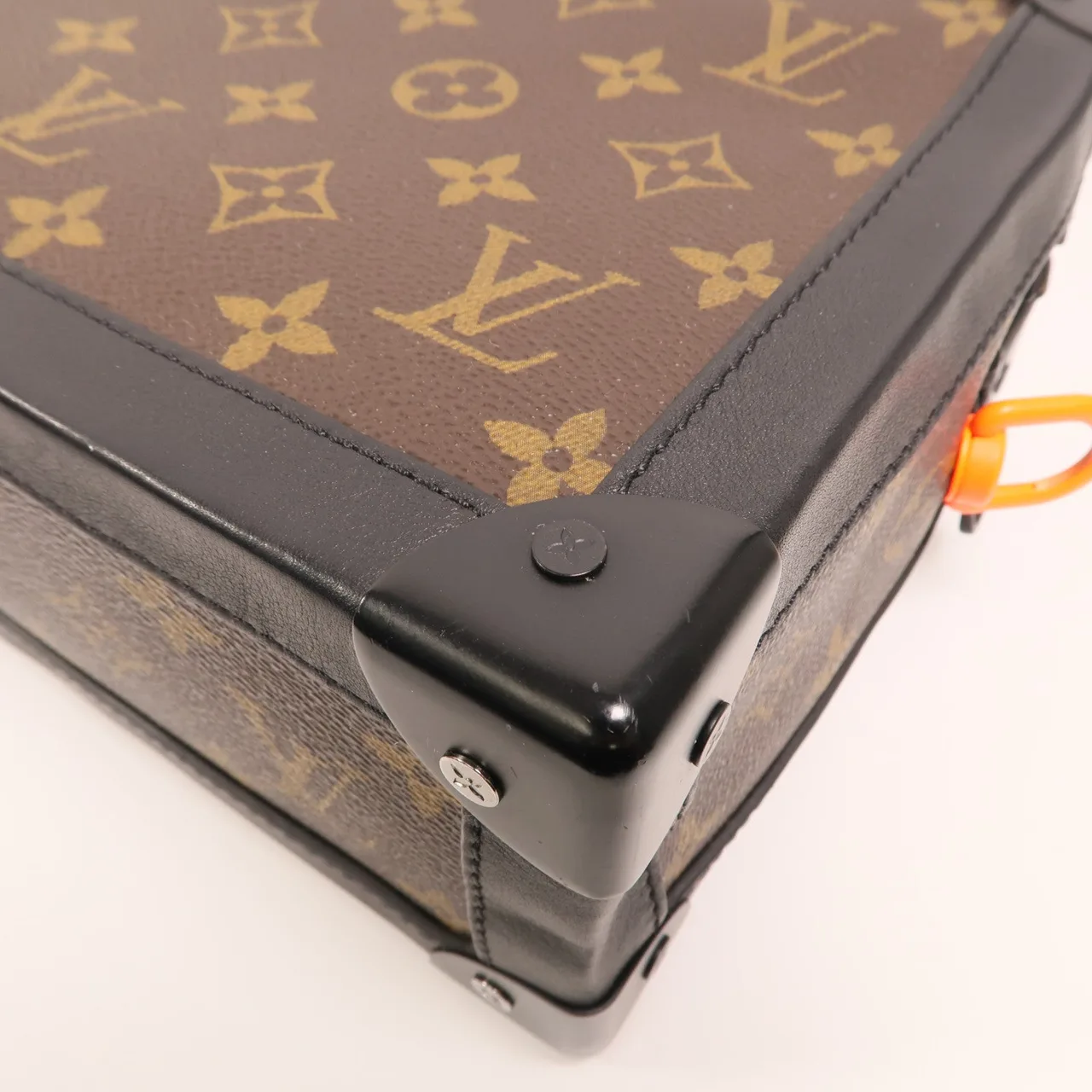 LOUIS VUITTON Soft Trunk M44427 肩背包 塗層帆布 棕色 塗層帆布 中古品B - 縮圖 11