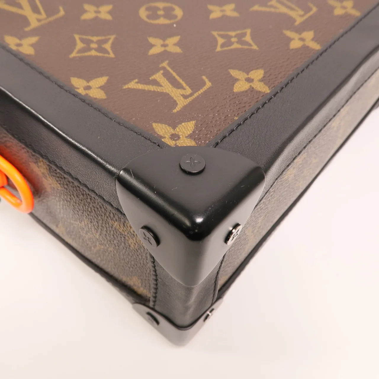 LOUIS VUITTON Soft Trunk M44427 肩背包 塗層帆布 棕色 塗層帆布 中古品B - 縮圖 12