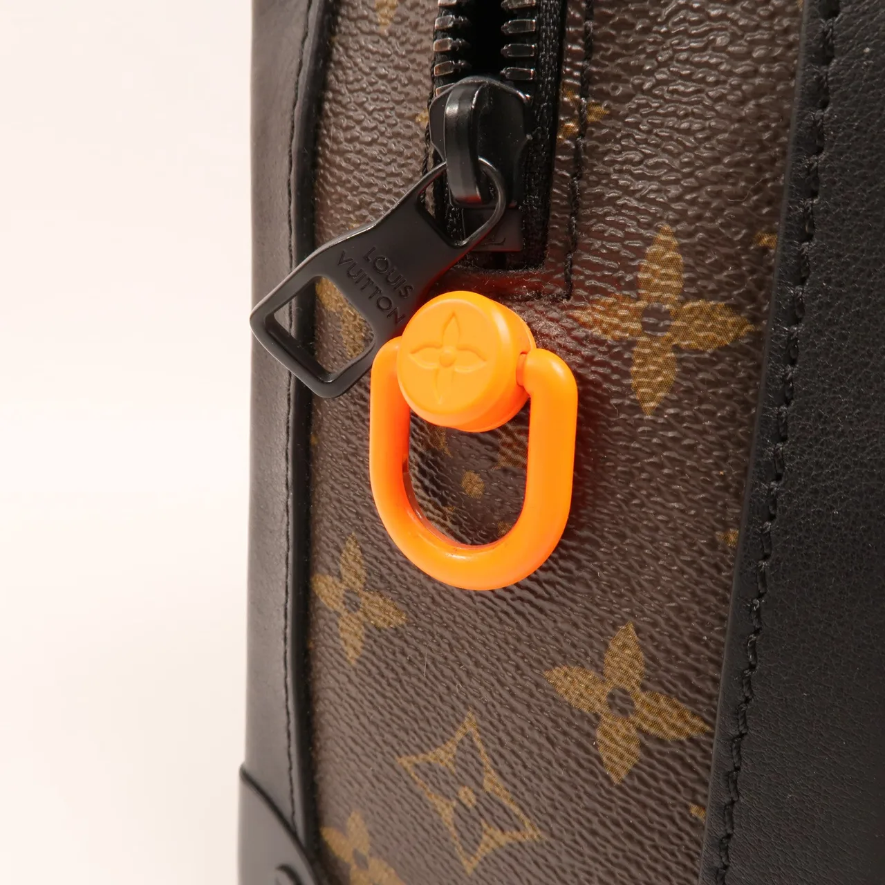 LOUIS VUITTON Soft Trunk M44427 肩背包 塗層帆布 棕色 塗層帆布 中古品B - 縮圖 13