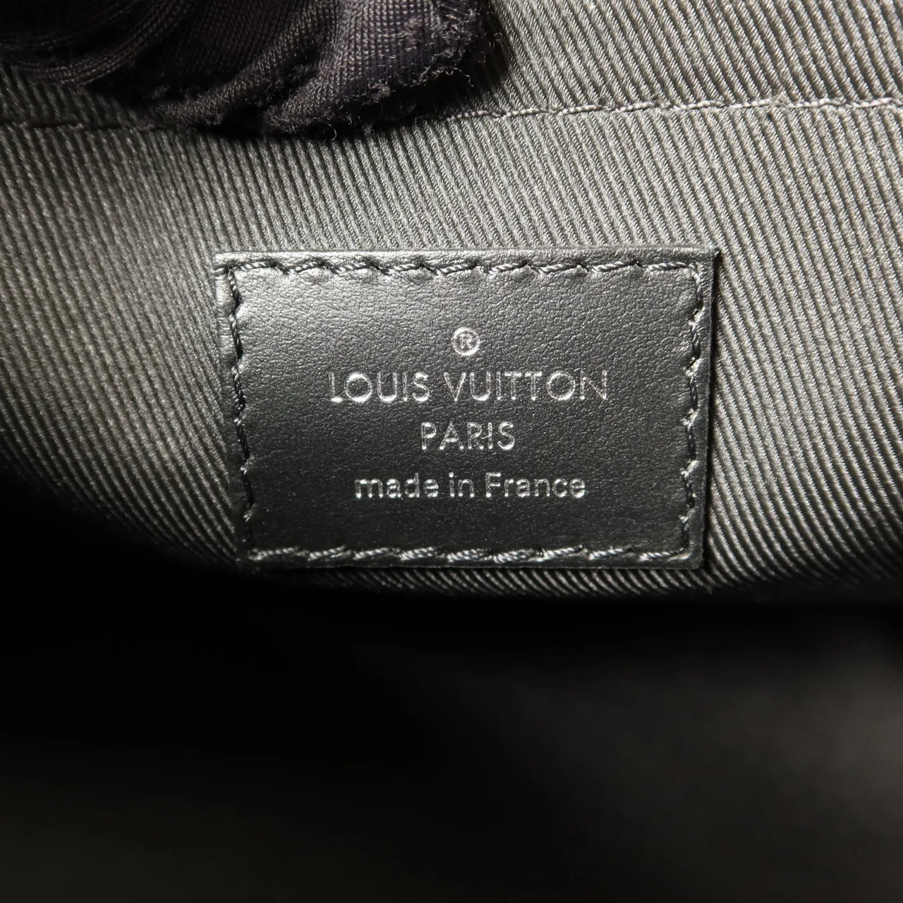 LOUIS VUITTON Keepall M45936 肩背包 塗層帆布 黑色 塗層帆布 中古品A - 縮圖 7