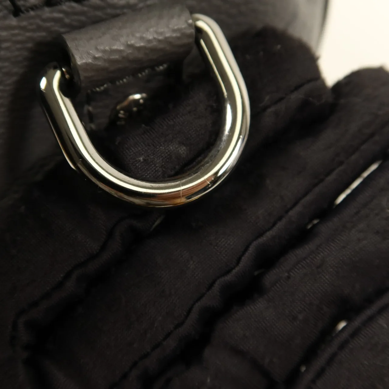 LOUIS VUITTON Keepall M45936 肩背包 塗層帆布 黑色 塗層帆布 中古品A - 縮圖 11