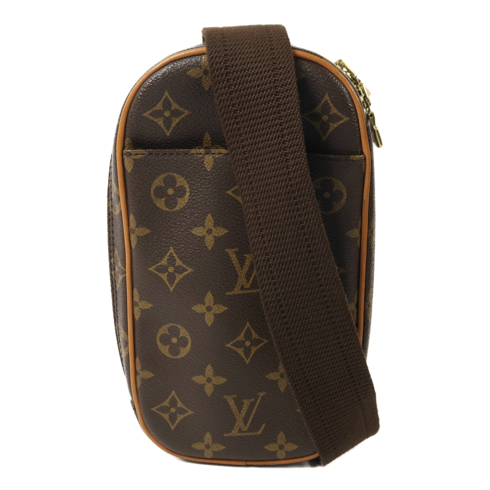 LOUIS VUITTON Pochette Gange M51870 Belt Bag Coated Canvas