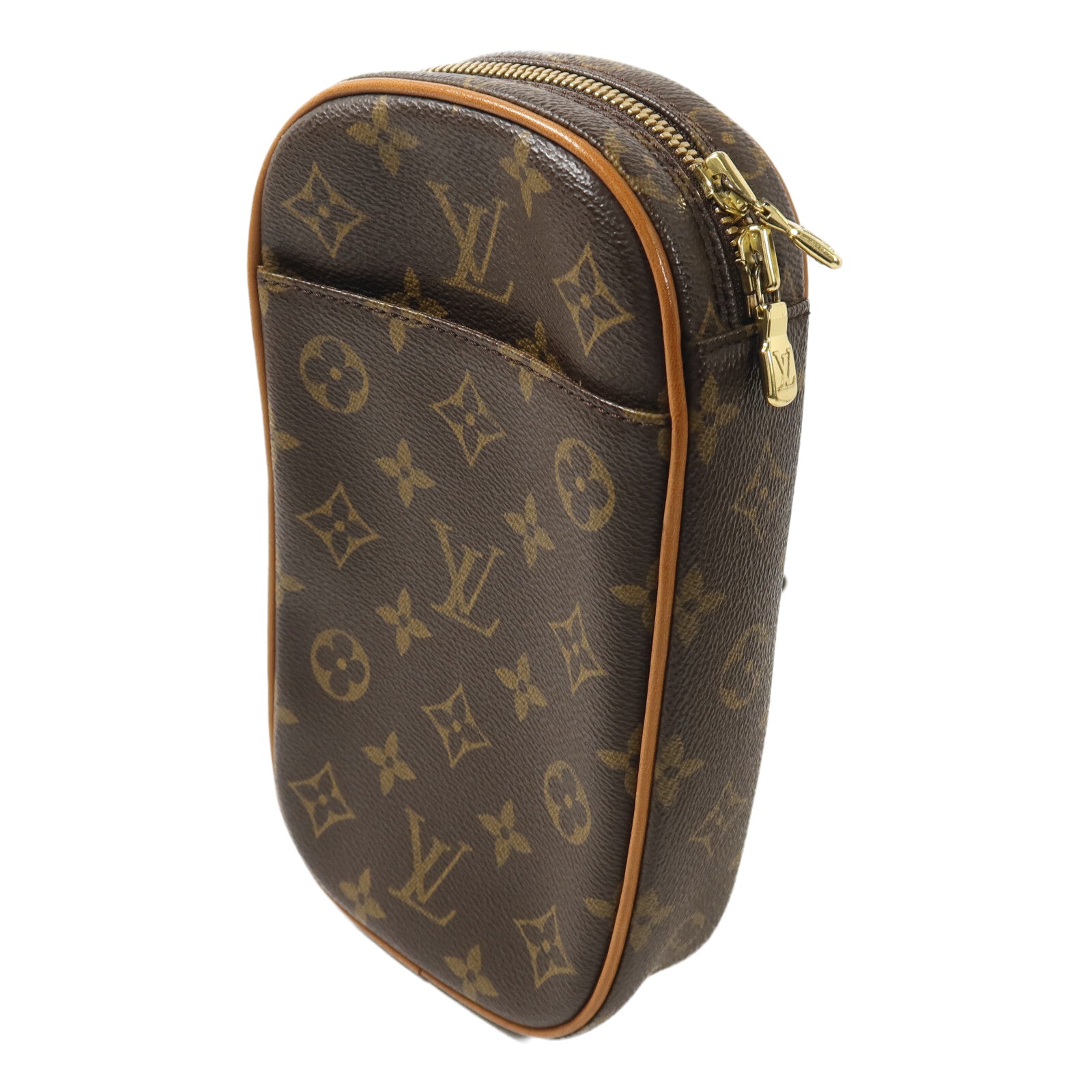 LOUIS VUITTON Pochette Gange M51870 Belt Bag Coated Canvas 3