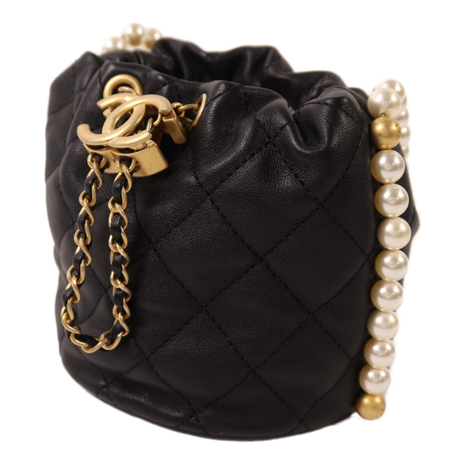 LOUIS VUITTON Bucket Shoulder Bag Calfskin 3