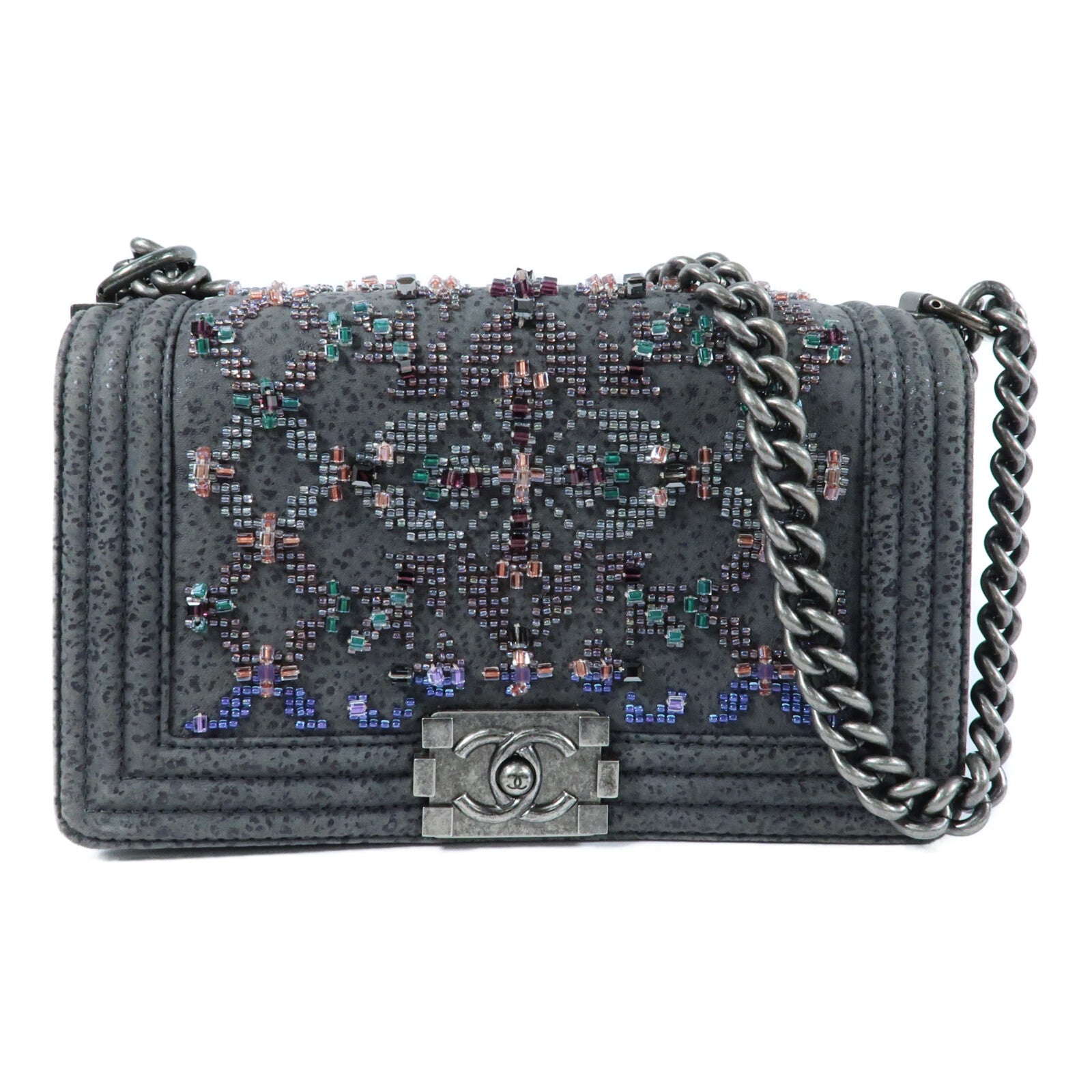 LOUIS VUITTON 肩背包 x Textured Suede