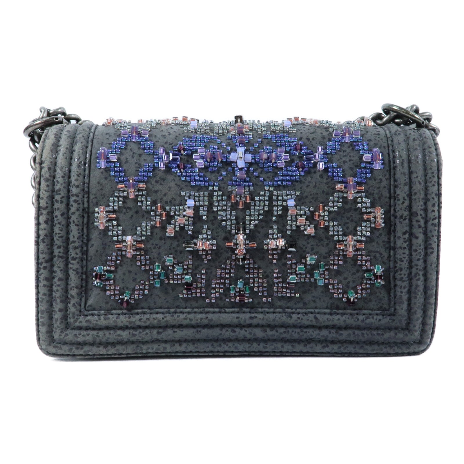 LOUIS VUITTON 肩背包 x Textured Suede 2