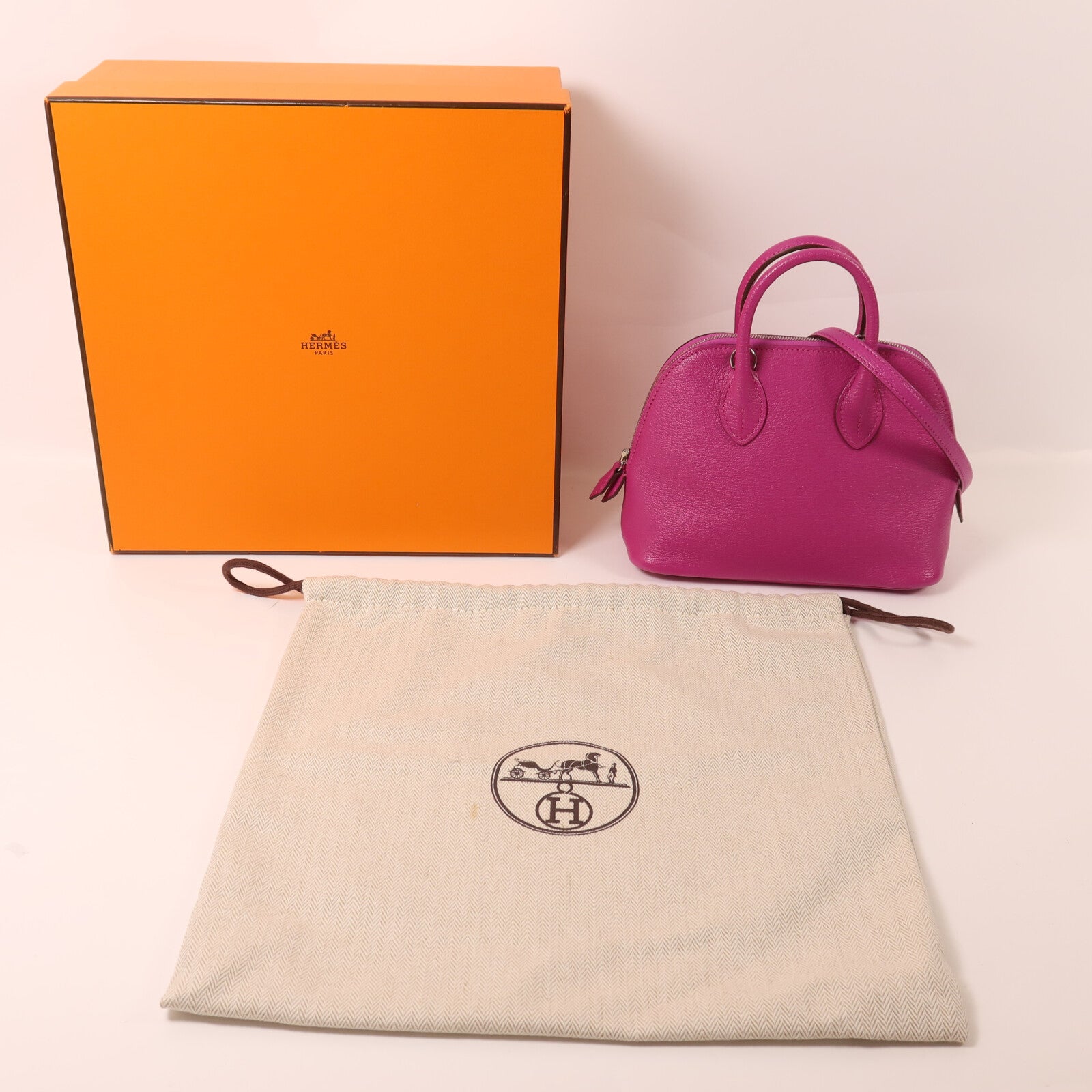 LOUIS VUITTON 2-Way Bag Leather 9
