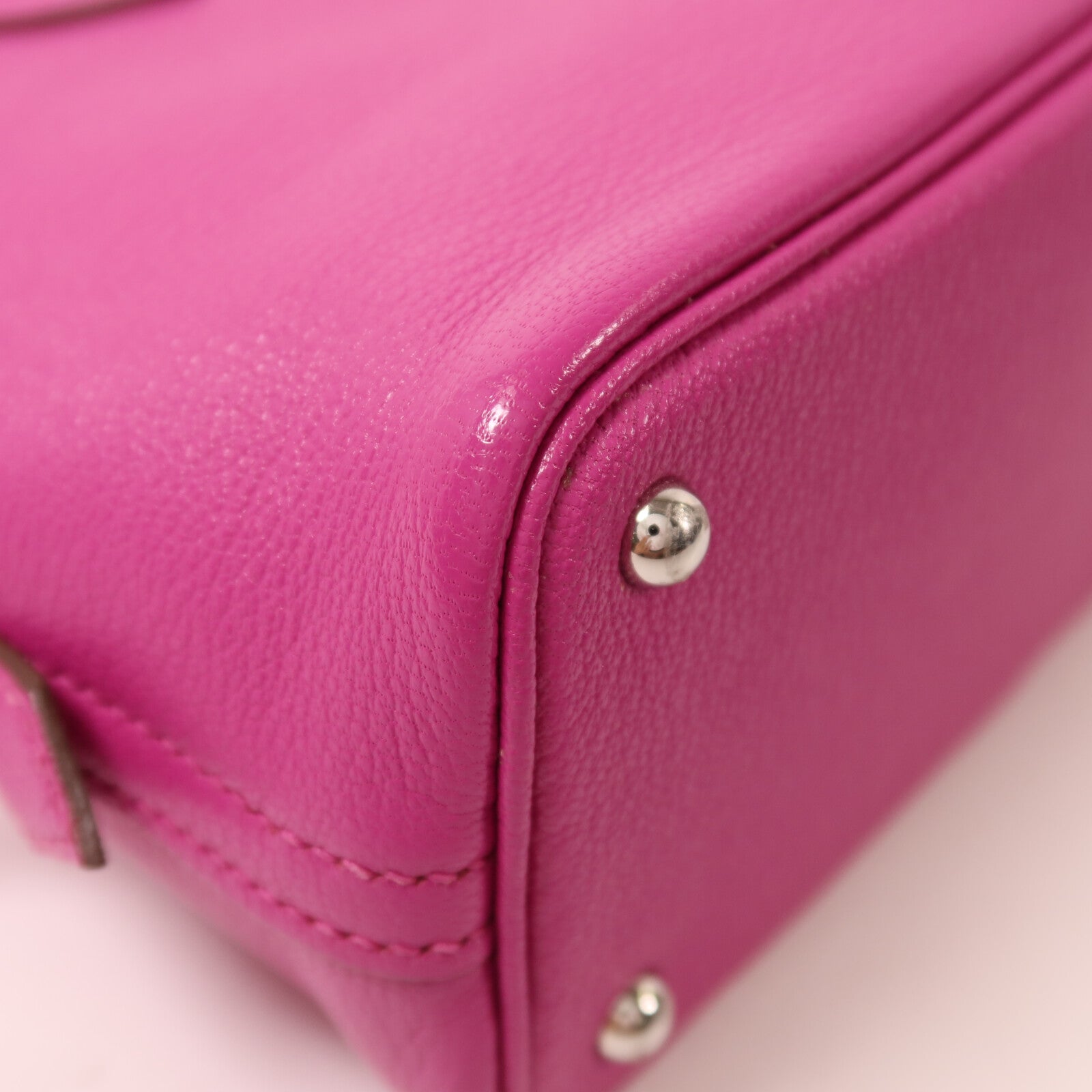 LOUIS VUITTON 2-Way Bag Leather 11
