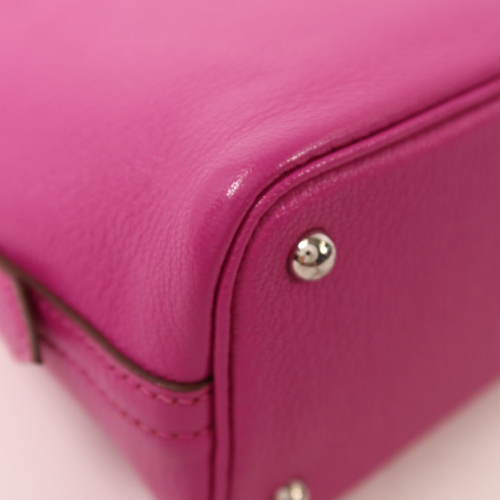 LOUIS VUITTON 2-Way Bag Leather 13