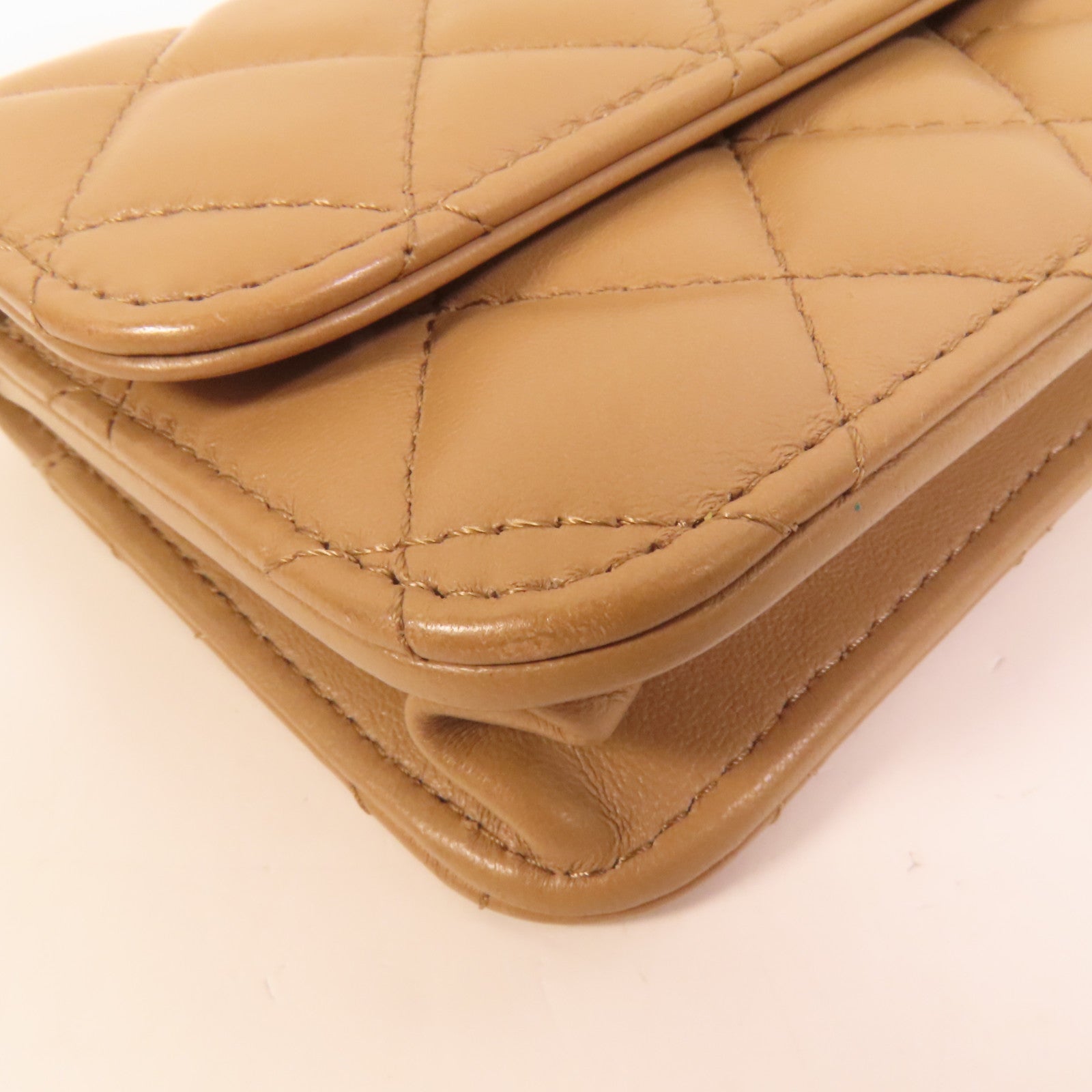 LOUIS VUITTON Shoulder Bag Lambskin 13