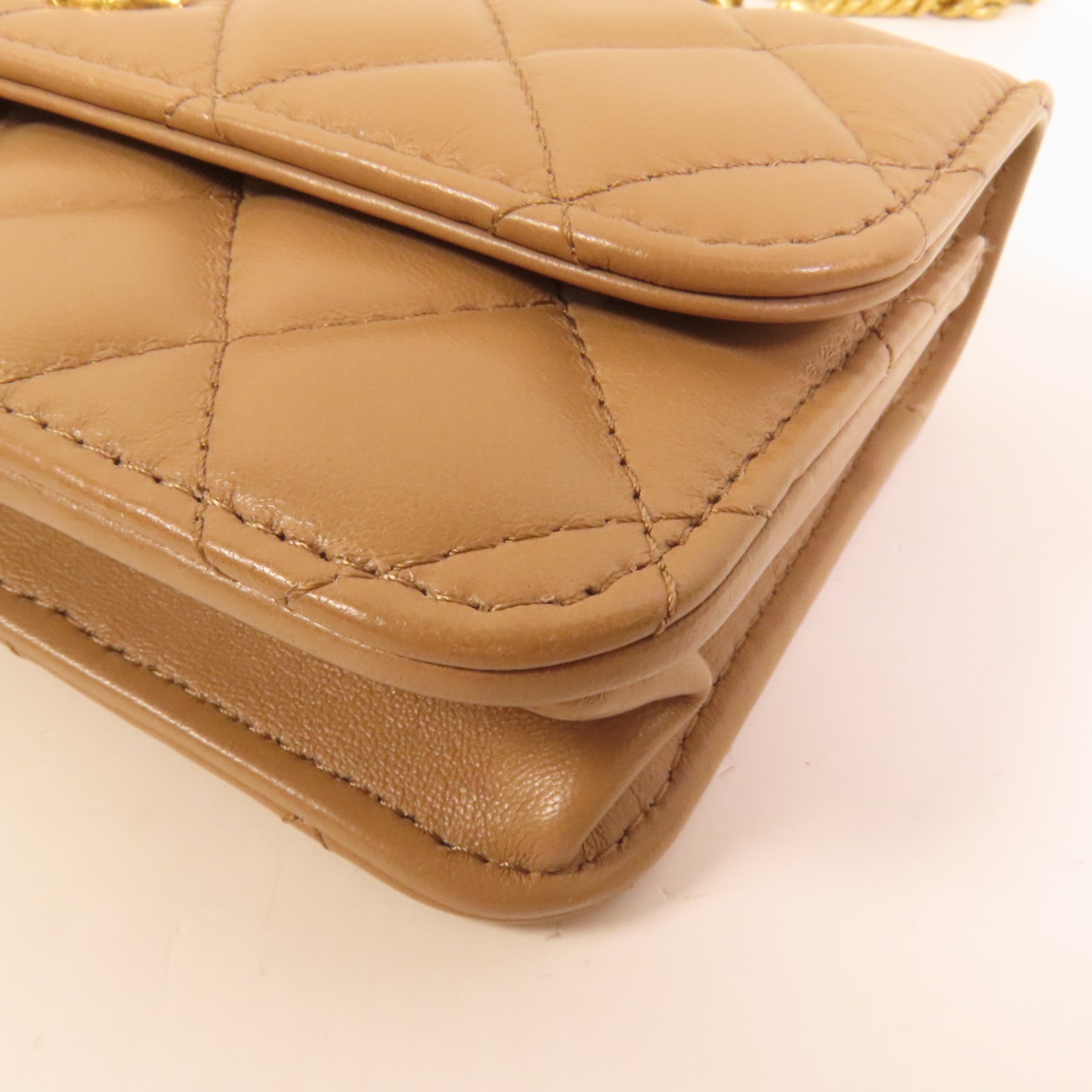 LOUIS VUITTON Shoulder Bag Lambskin 14