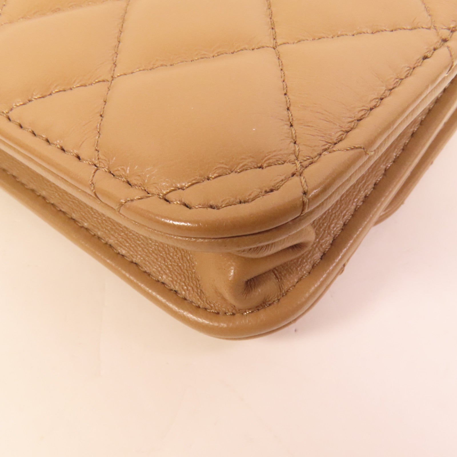 LOUIS VUITTON Shoulder Bag Lambskin 16