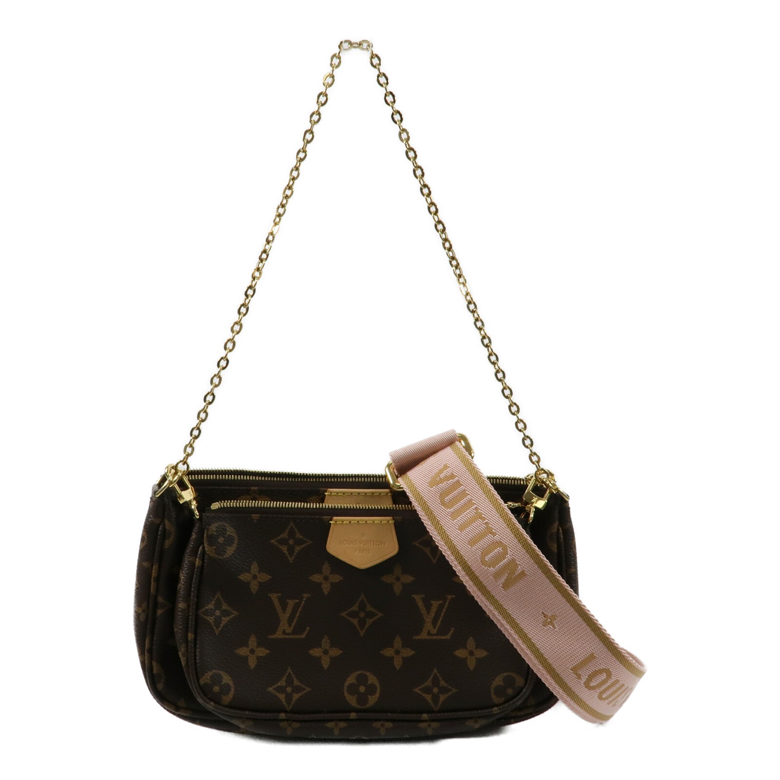 LOUIS VUITTON Multi Pochette M44840 2-Way Bag Coated Canvas