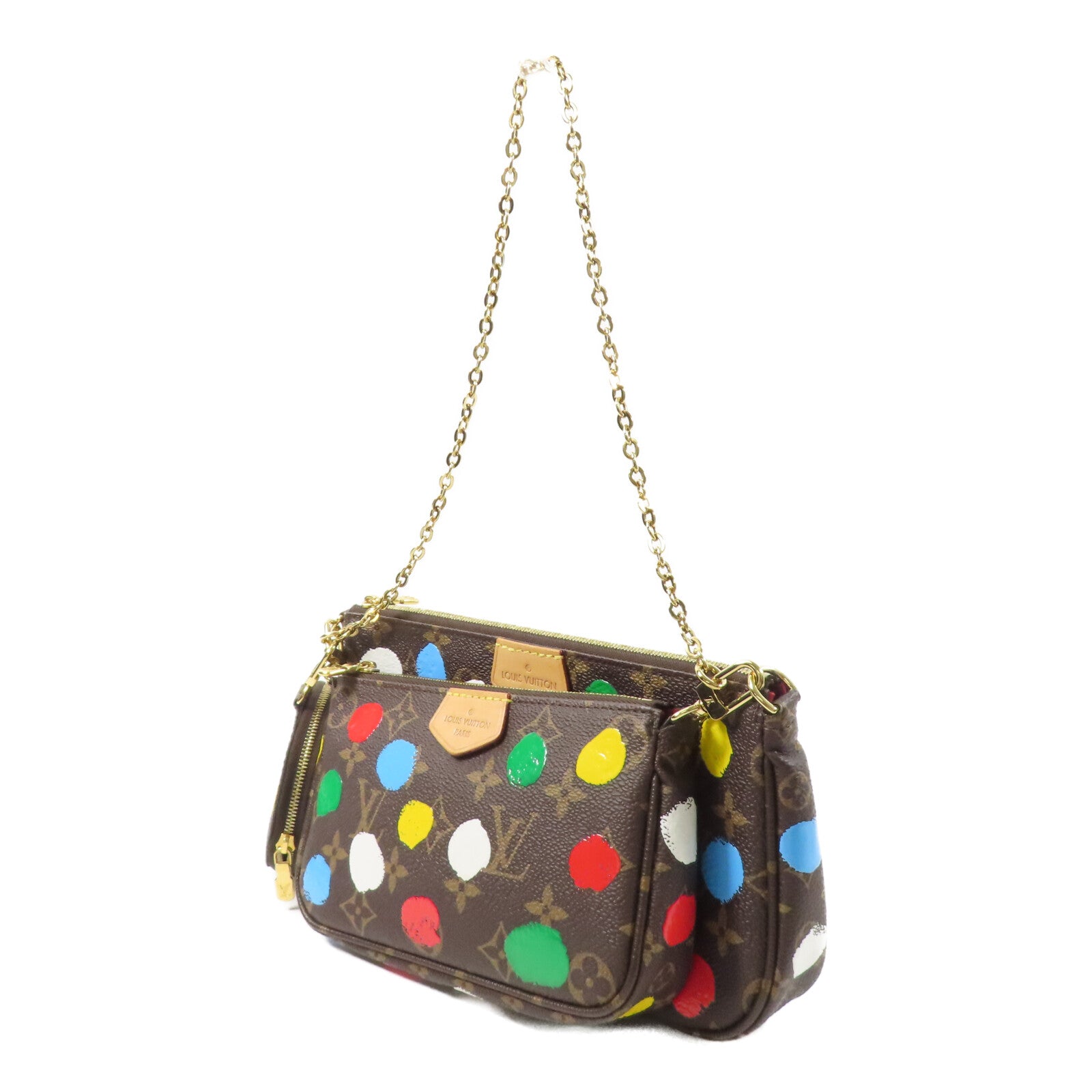 LOUIS VUITTON Multi Pochette M46385 兩用包 塗層帆布 2