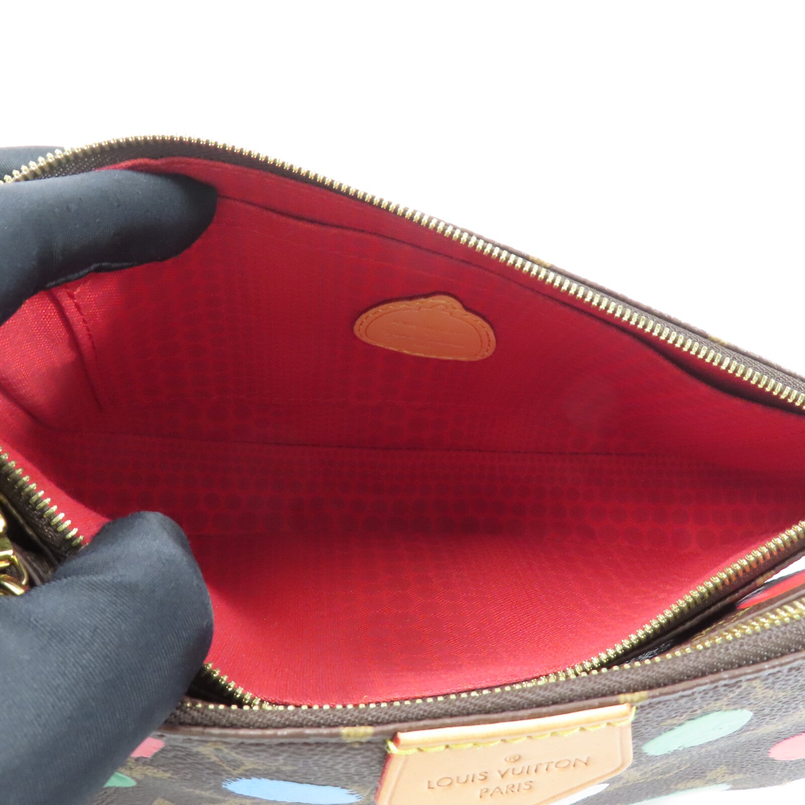LOUIS VUITTON Multi Pochette M46385 兩用包 塗層帆布 5