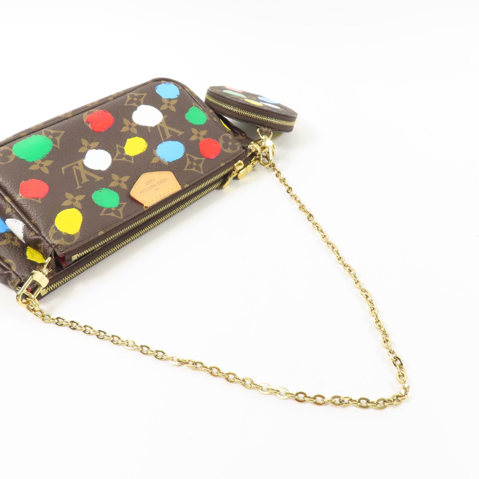 LOUIS VUITTON Multi Pochette M46385 2-Way Bag Coated Canvas 9