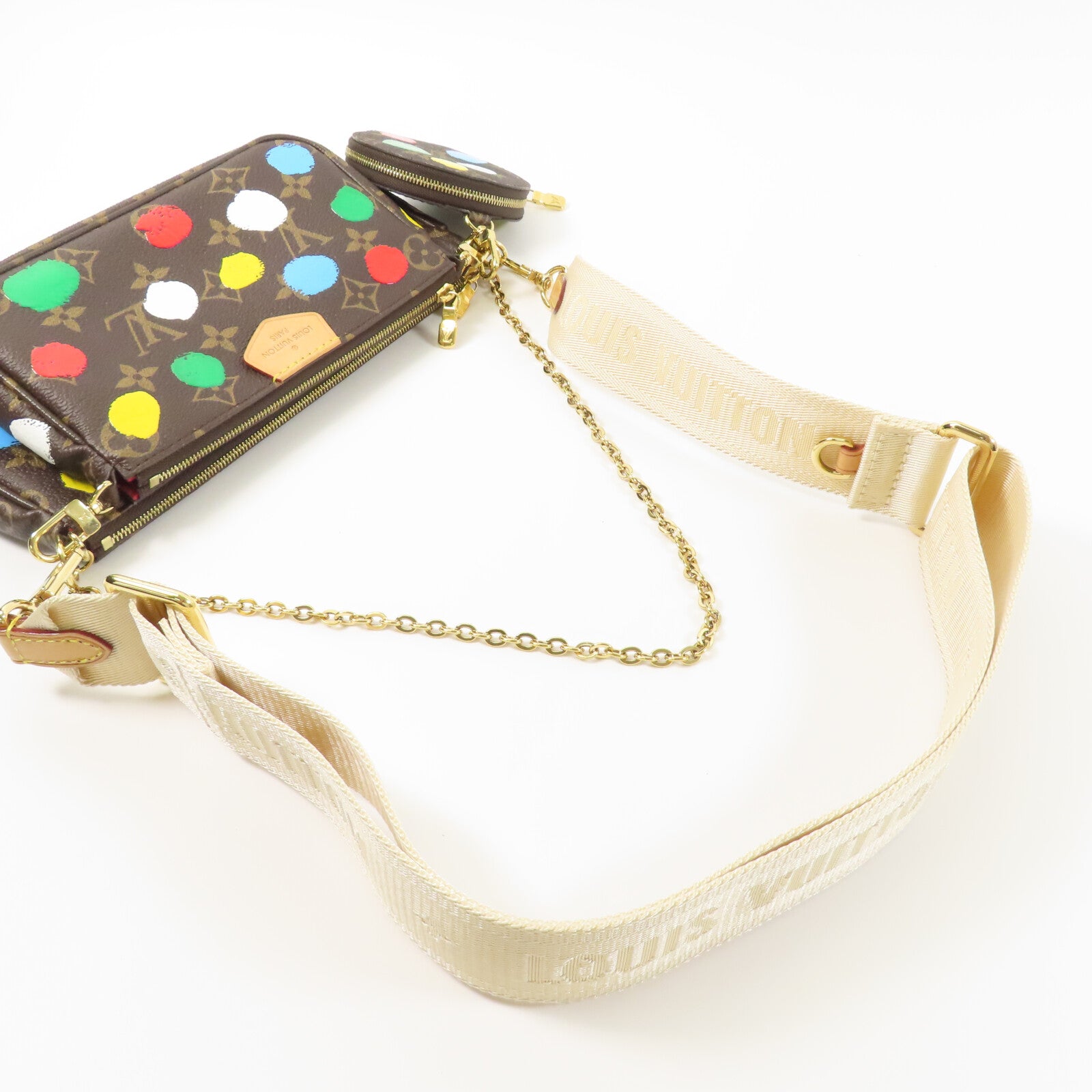 LOUIS VUITTON Multi Pochette M46385 2-Way Bag Coated Canvas 10