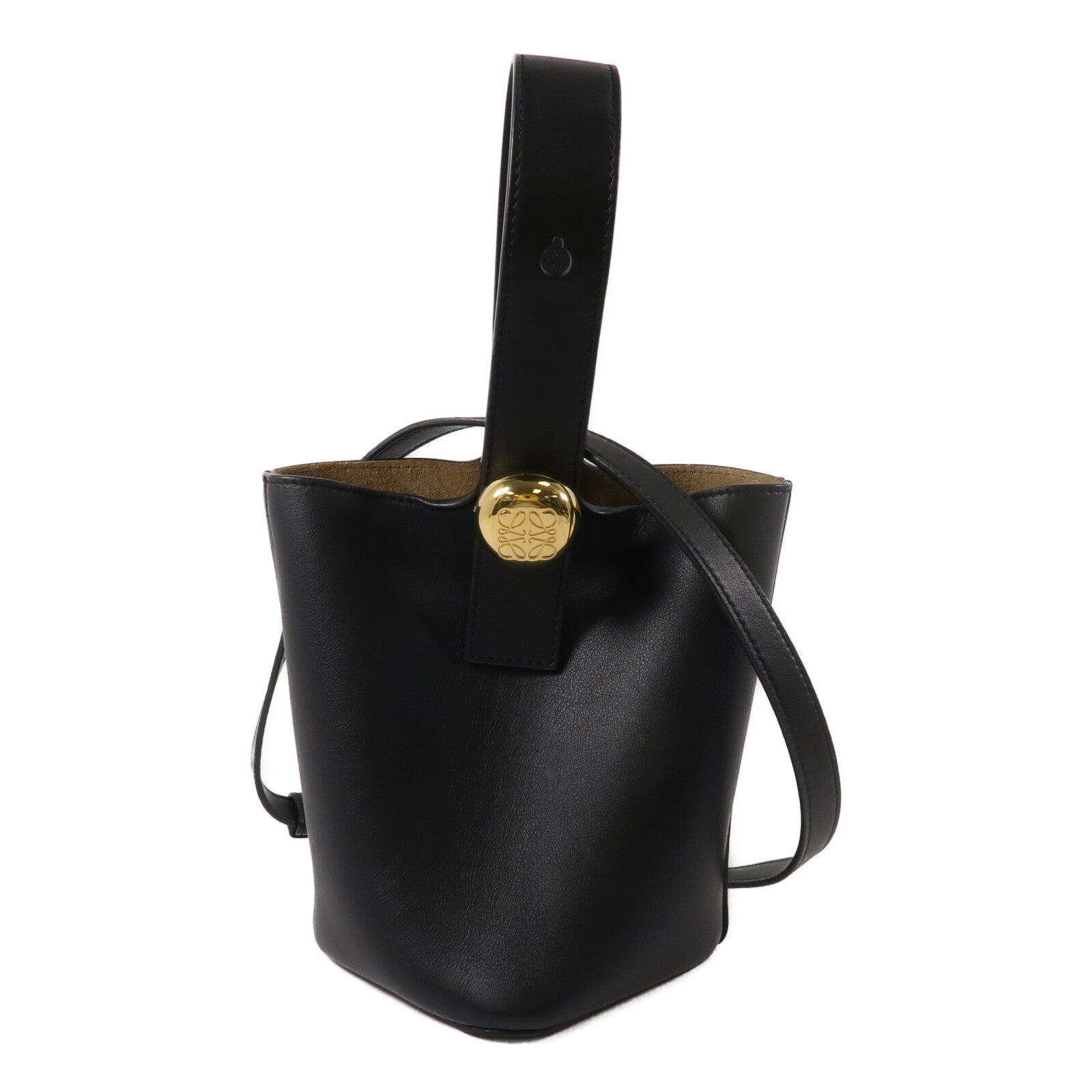 LOUIS VUITTON Bucket 2-Way Bag Calfskin