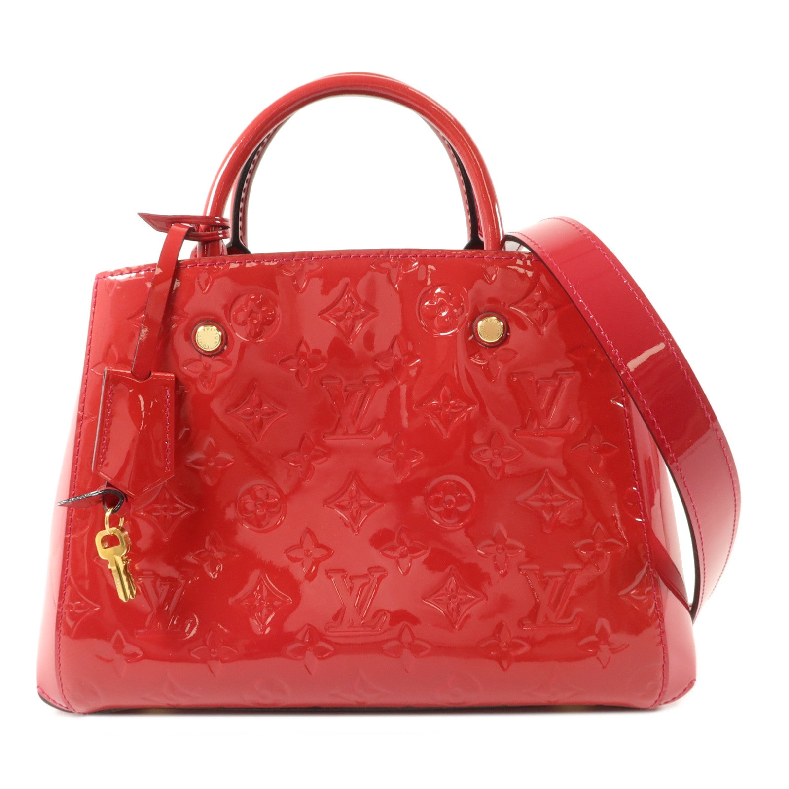 LOUIS VUITTON Montaigne M50172 2-Way Bag Leather