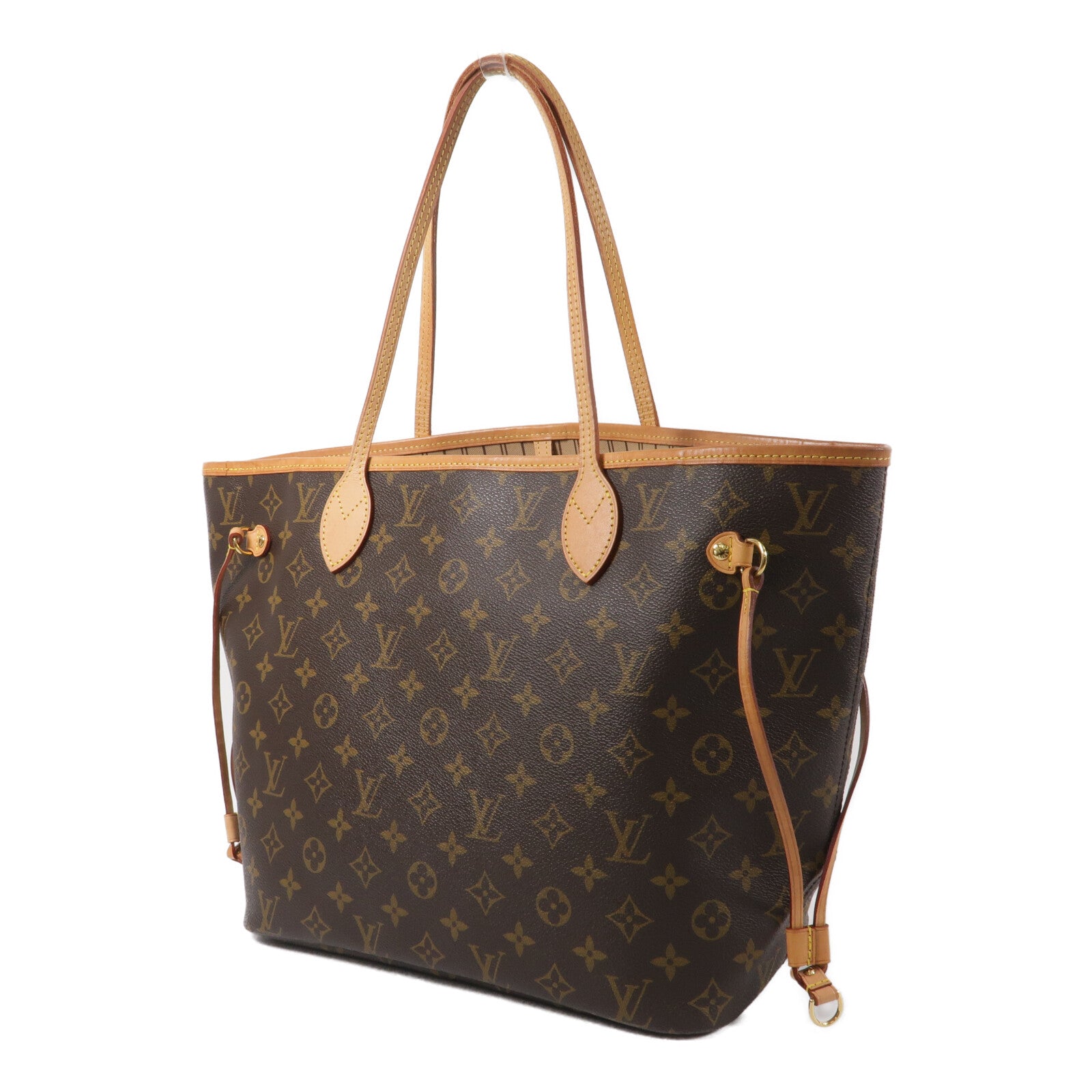 LOUIS VUITTON Neverfull M46975 托特包 塗層帆布 3