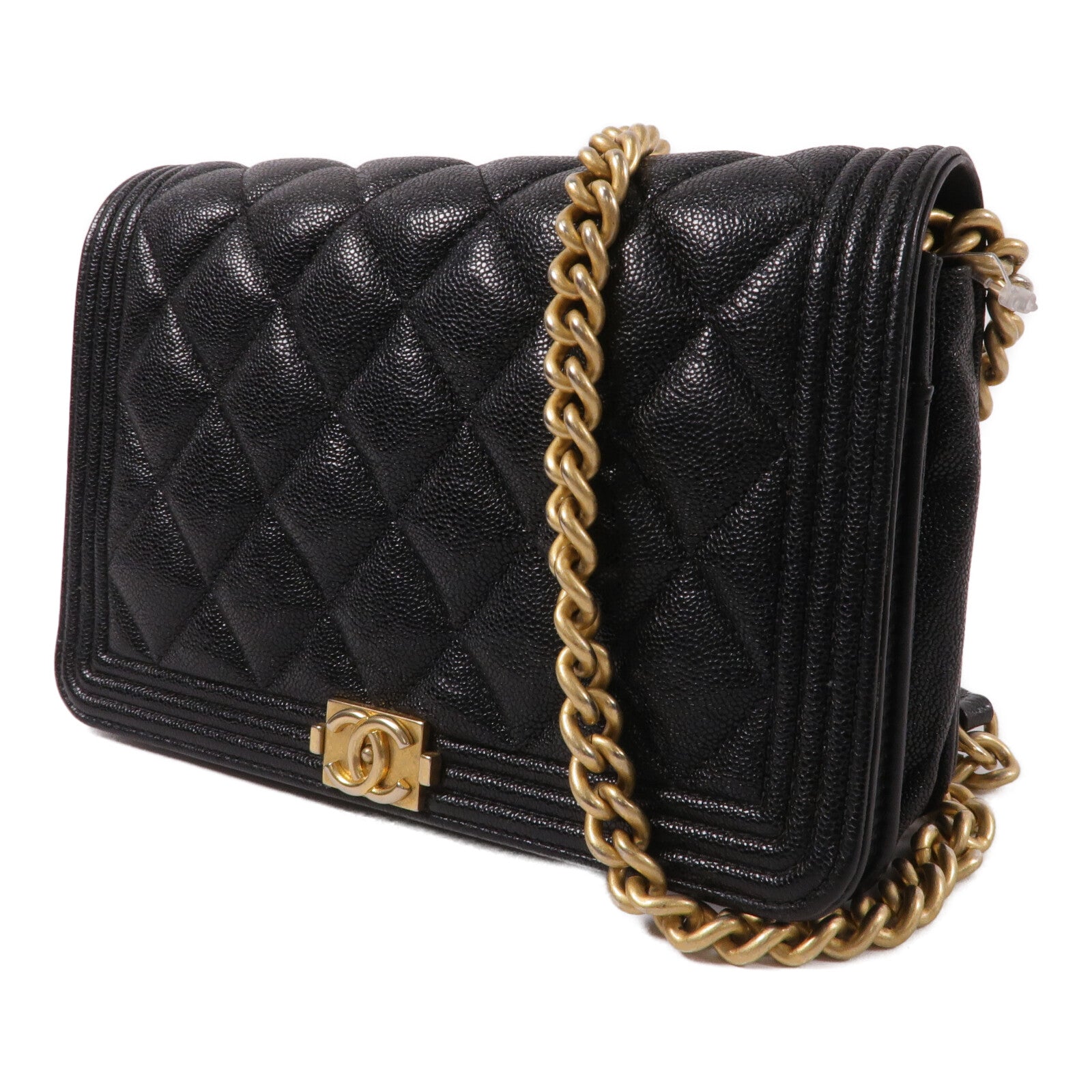 LOUIS VUITTON WOC Shoulder Bag Calfskin 3